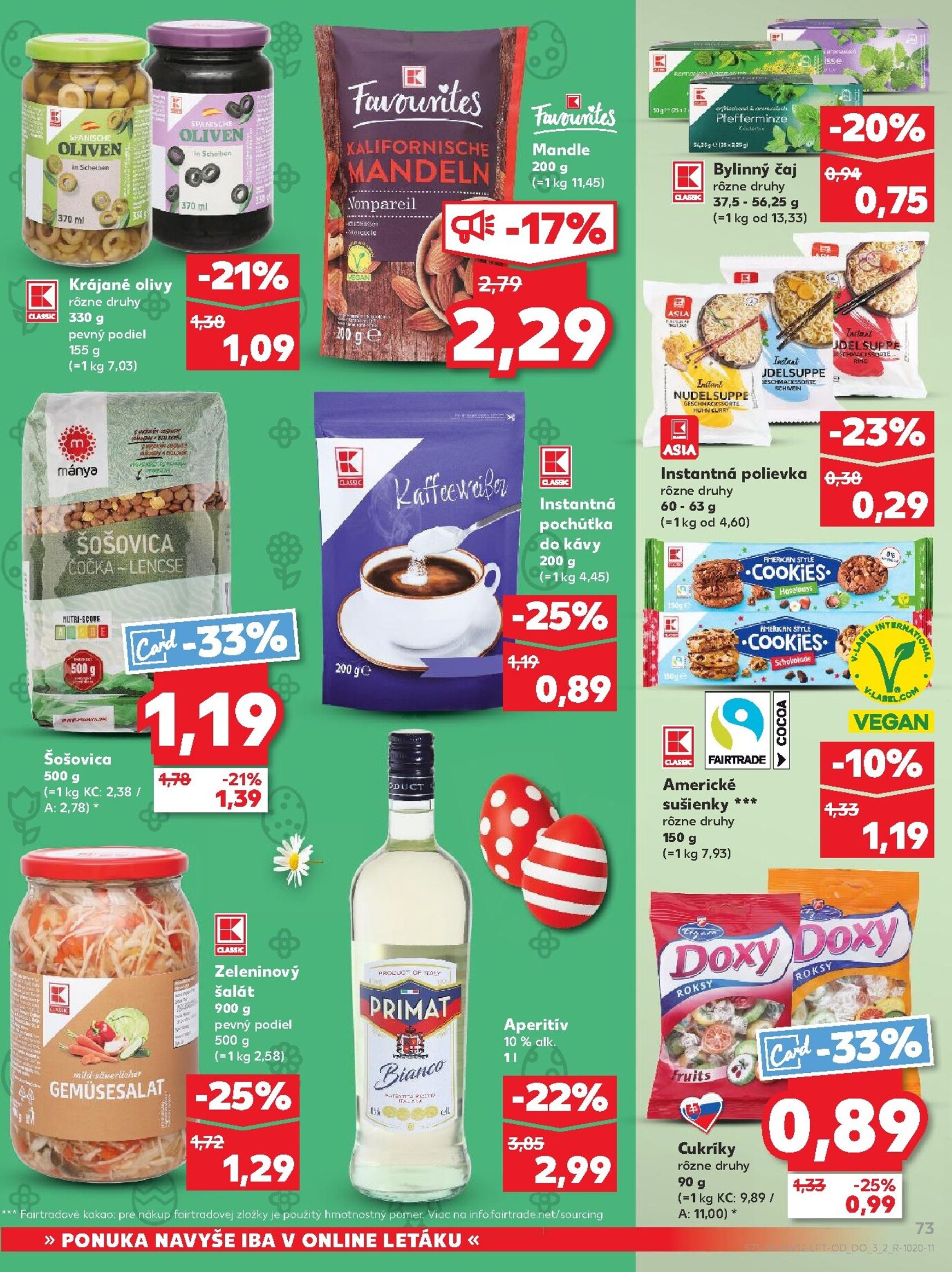 Page 73 of Aktuálny kaufland leták platný od štvrtka 19.03 do 25.03