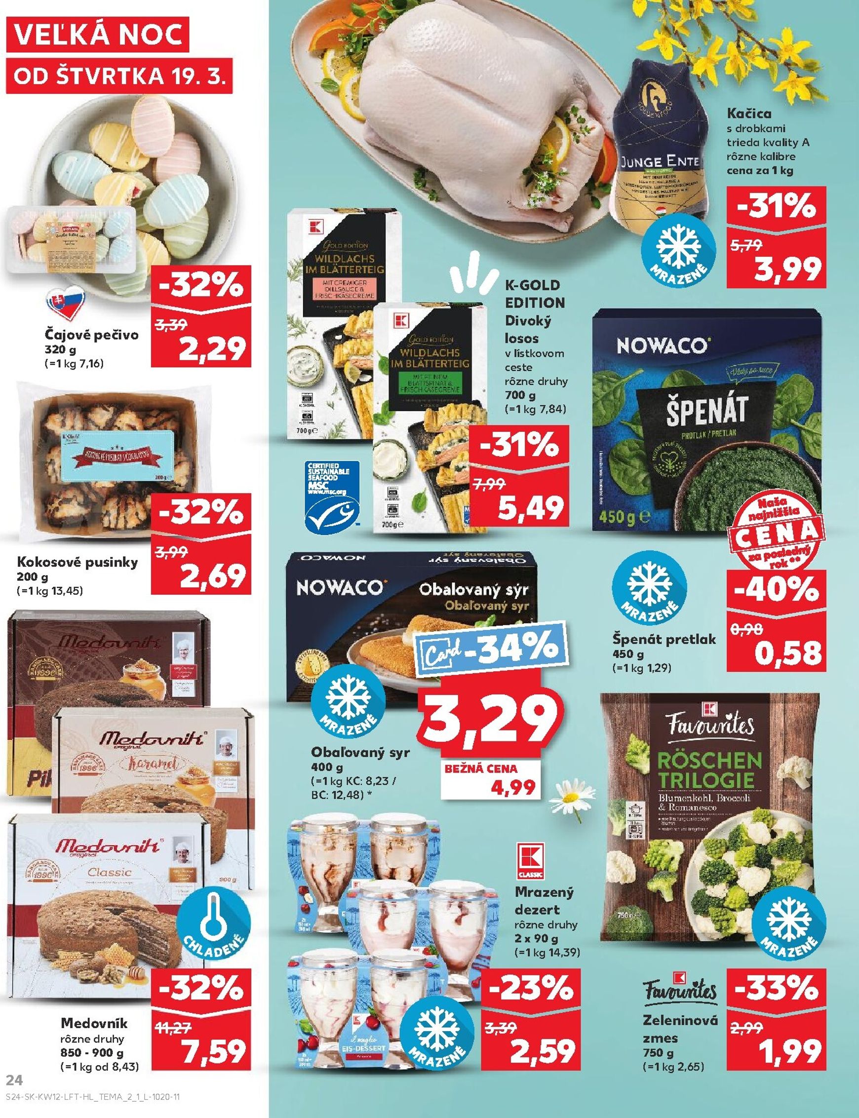 Page 24 of Aktuálny kaufland leták platný od štvrtka 19.03 do 25.03