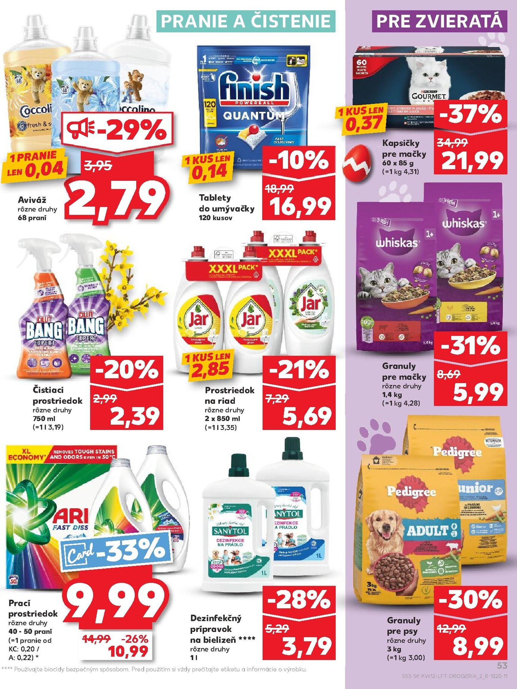 Page 53 of Aktuálny kaufland leták platný od štvrtka 19.03 do 25.03