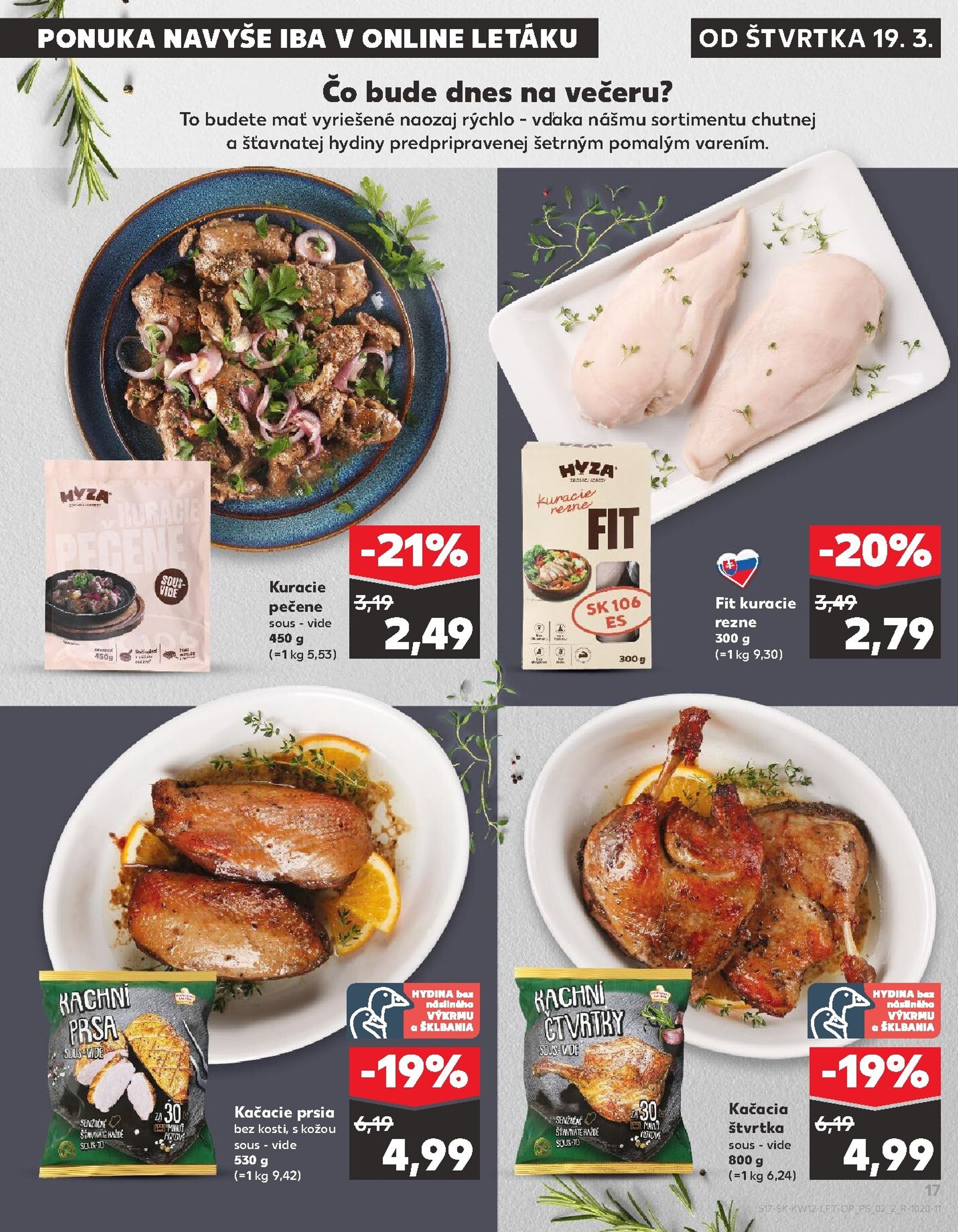 Page 17 of Aktuálny kaufland leták platný od štvrtka 19.03 do 25.03