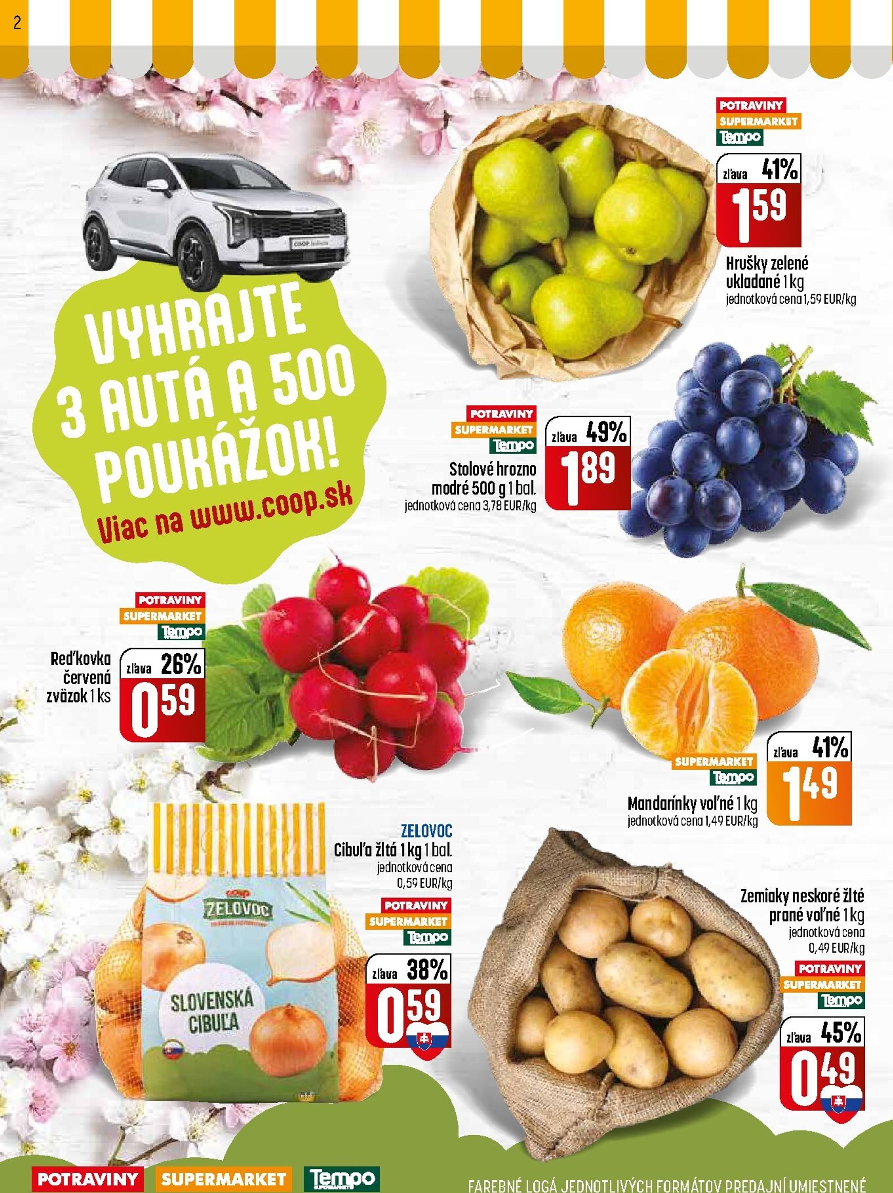 Page 2 of Aktuálny coop-jednota leták platný od štvrtka 19.03 do 25.03