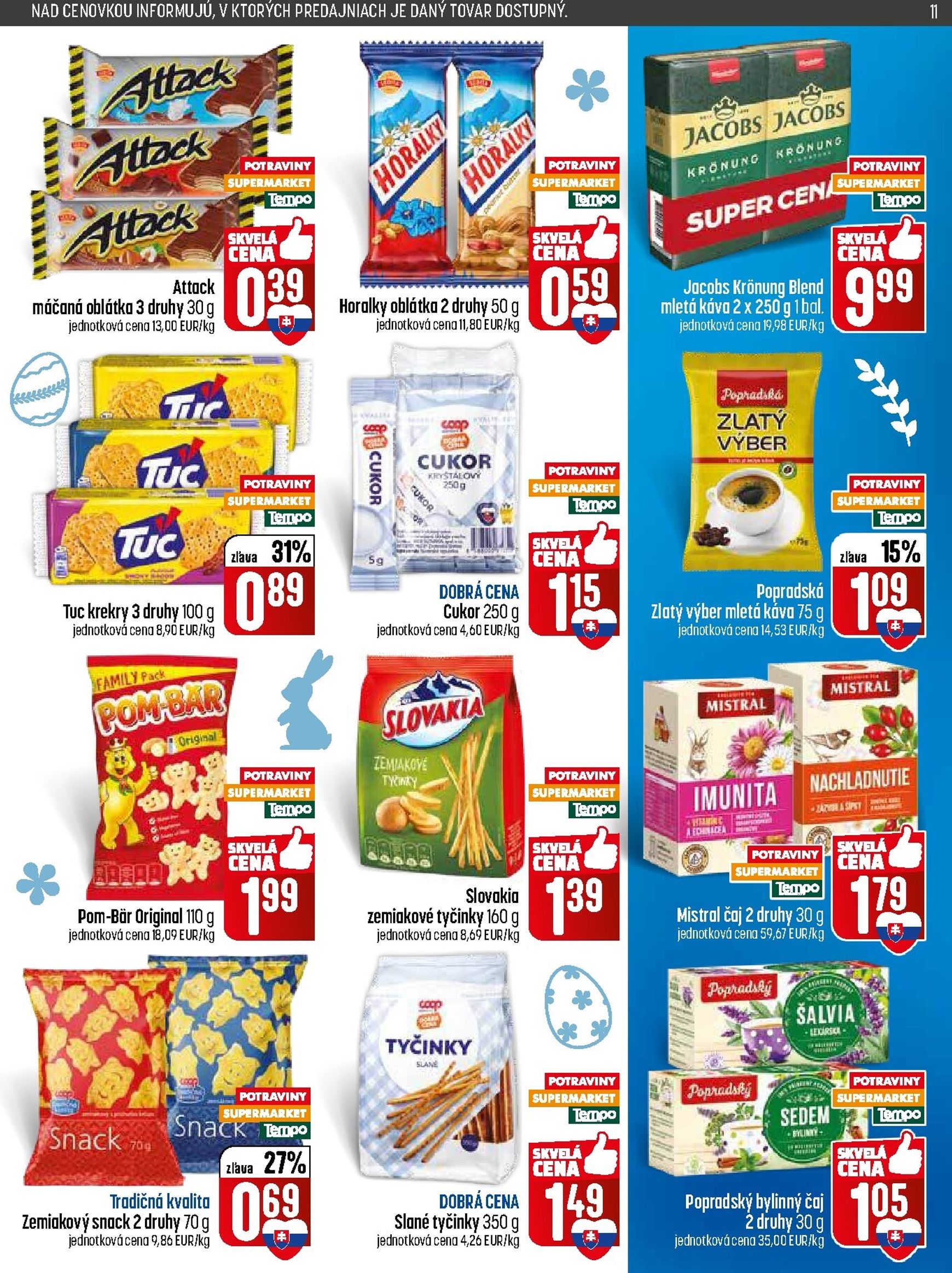 Page 11 of Aktuálny coop-jednota leták platný od štvrtka 19.03 do 25.03