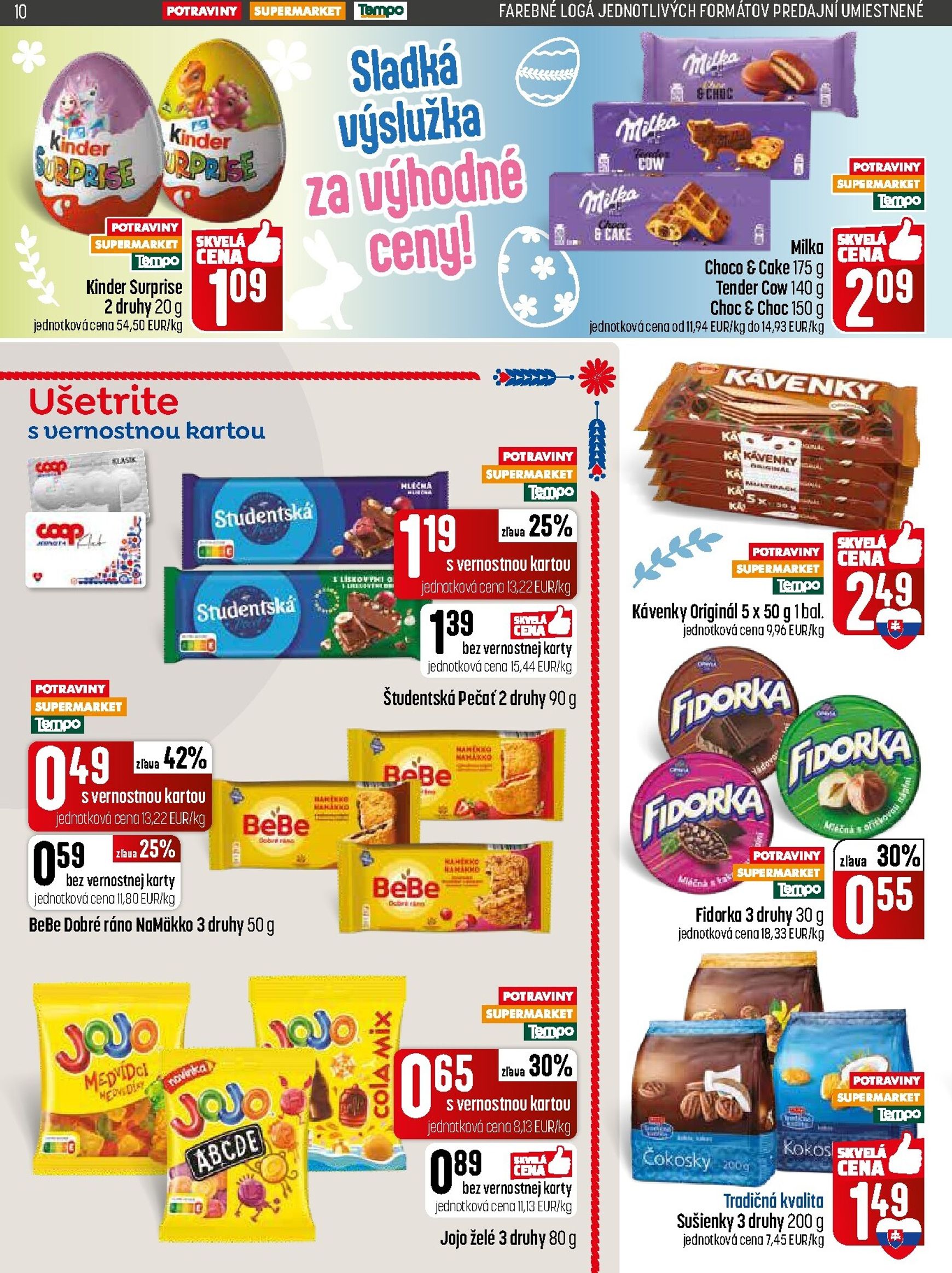 Page 10 of Aktuálny coop-jednota leták platný od štvrtka 19.03 do 25.03