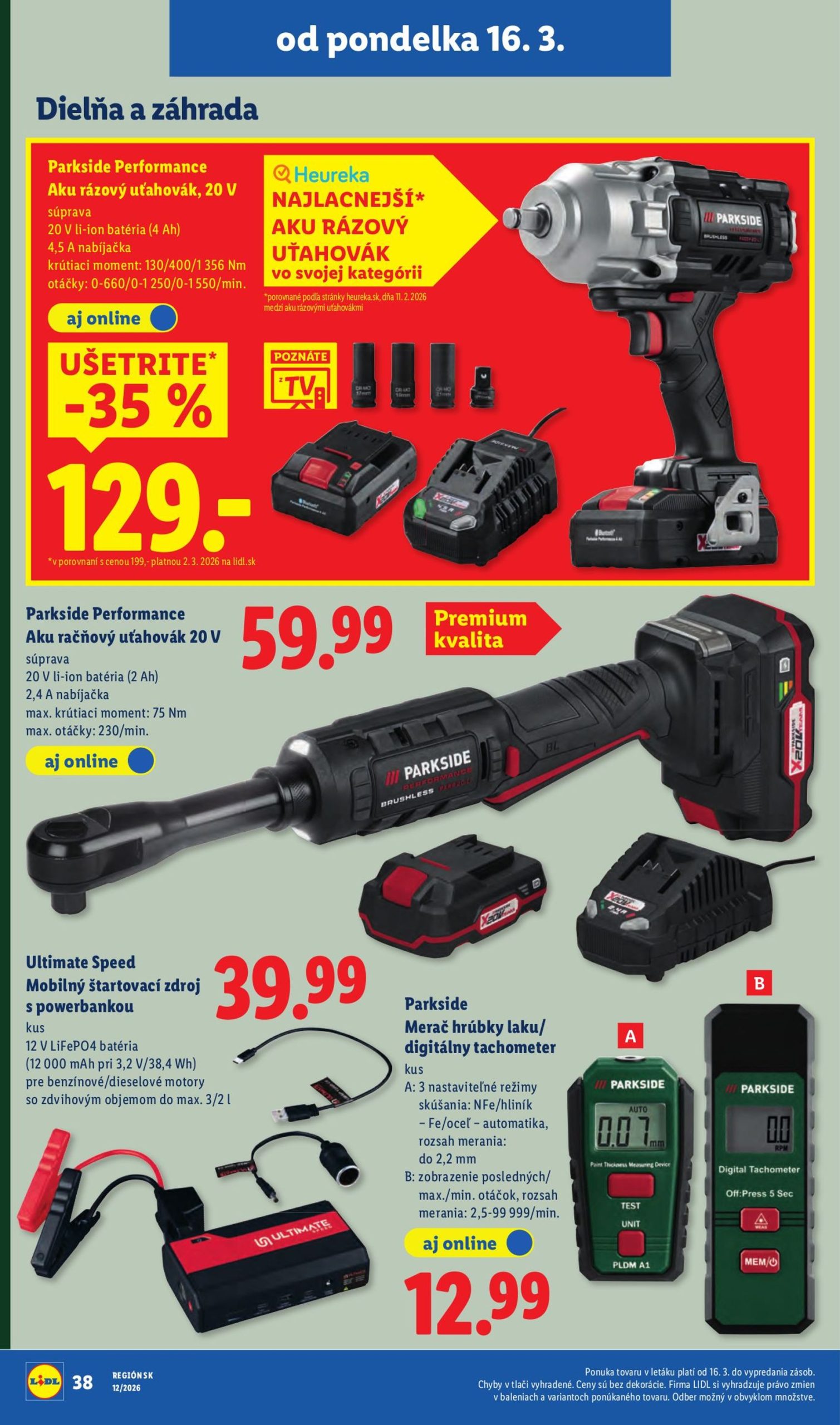 Page 94 of Aktuálny lidl leták platný od štvrtka 19.03 do 22.03