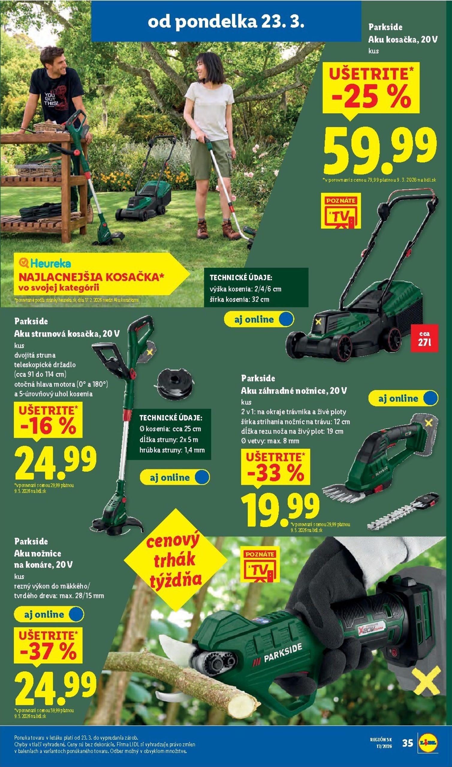 Page 45 of Aktuálny lidl leták platný od pondelka 23.03 do 29.03