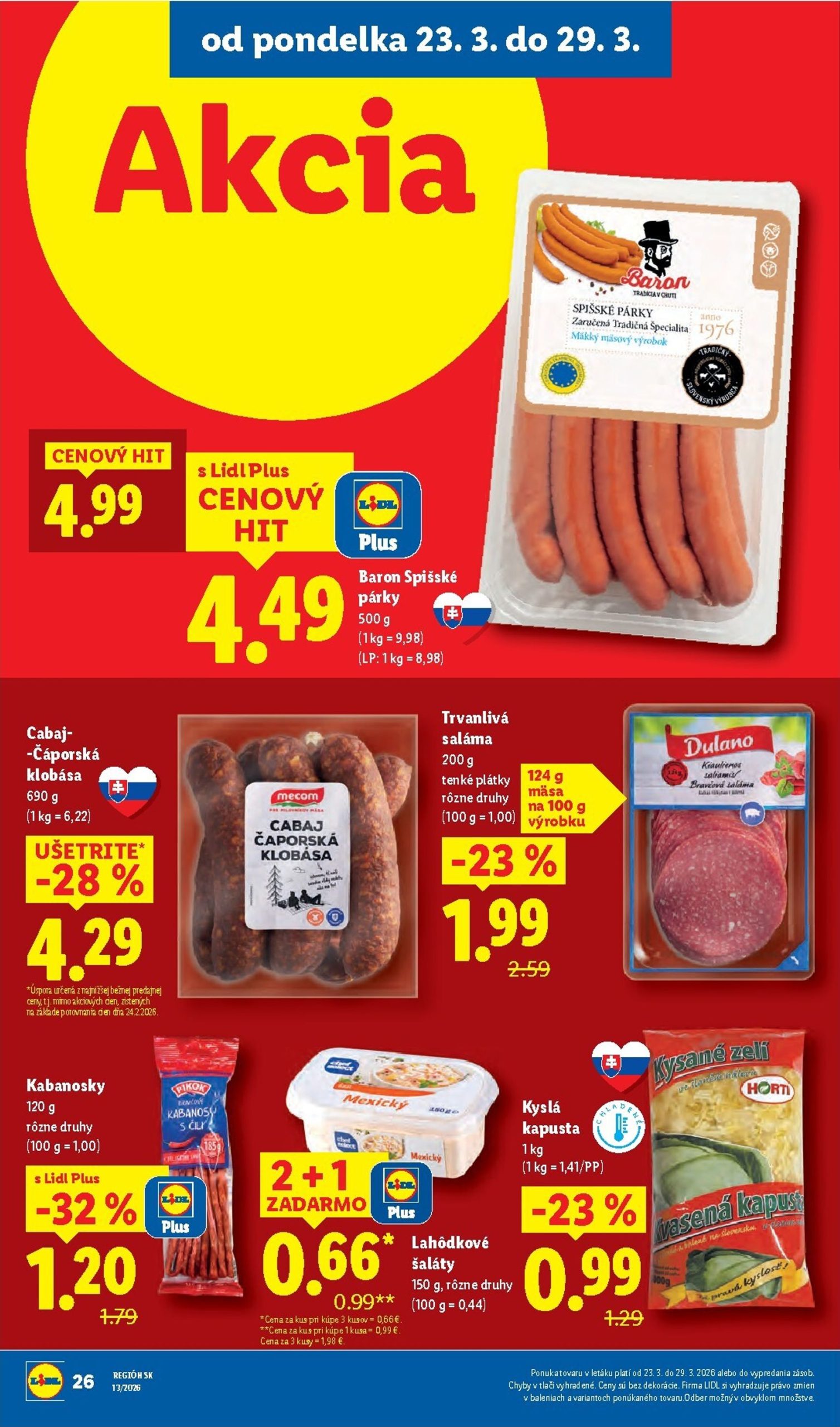 Page 32 of Aktuálny lidl leták platný od pondelka 23.03 do 29.03