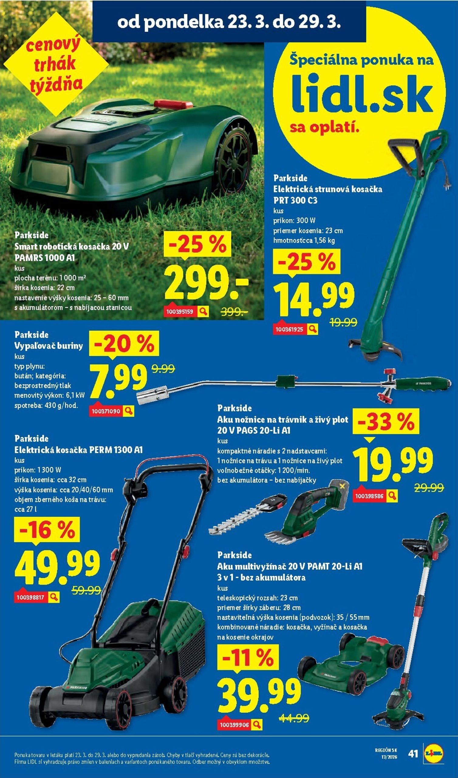 Page 54 of Aktuálny lidl leták platný od pondelka 23.03 do 29.03