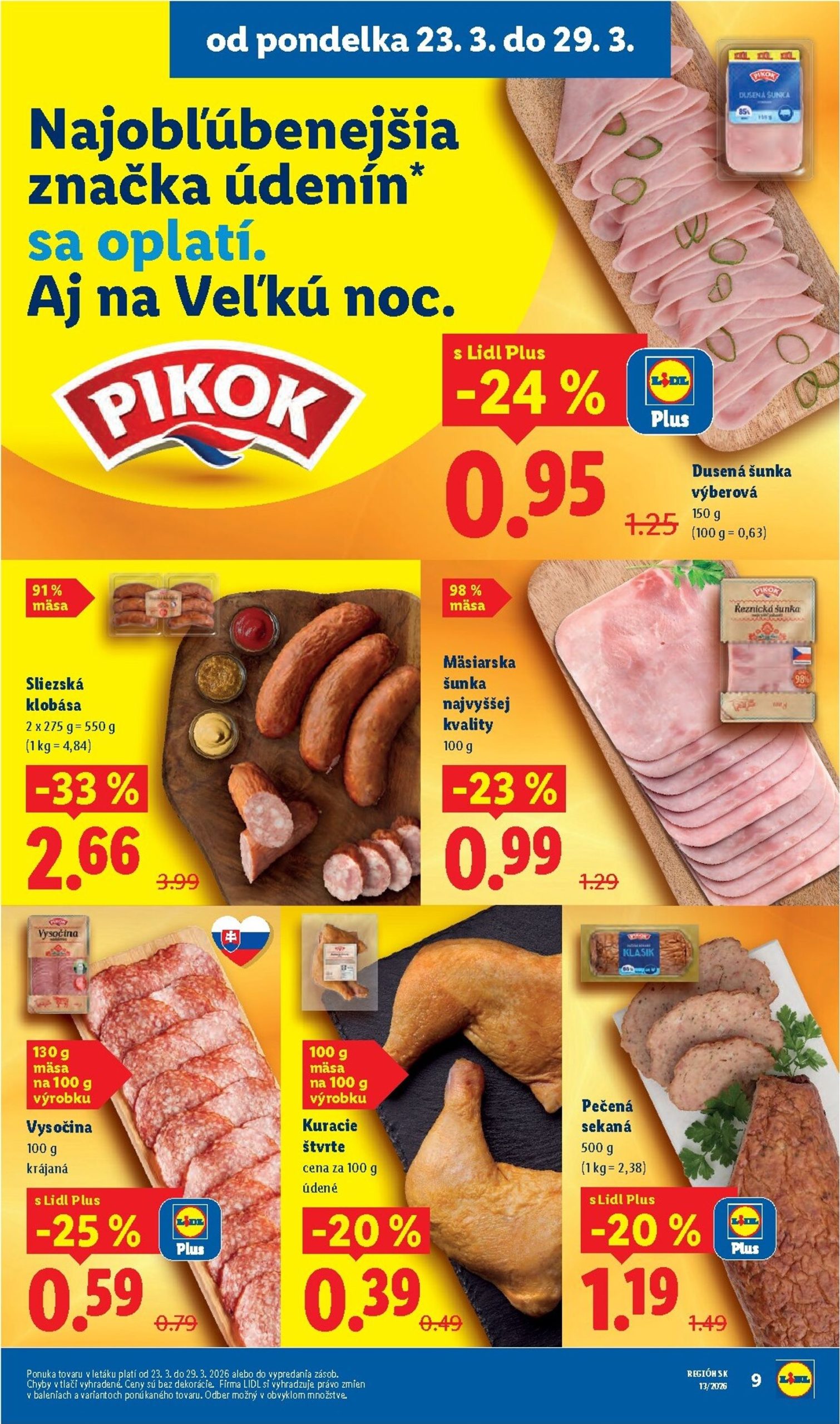 Page 11 of Aktuálny lidl leták platný od pondelka 23.03 do 29.03