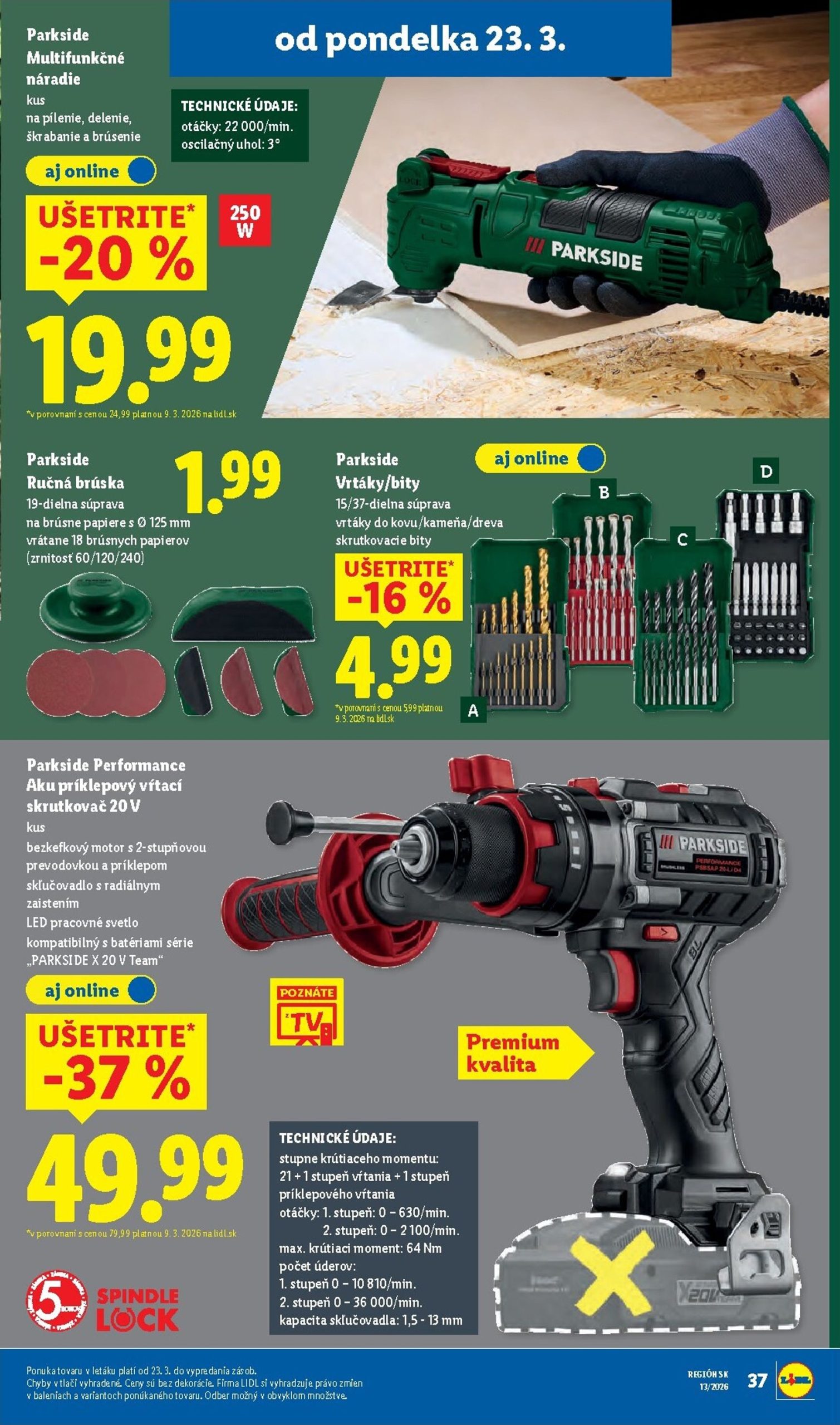 Page 47 of Aktuálny lidl leták platný od pondelka 23.03 do 29.03