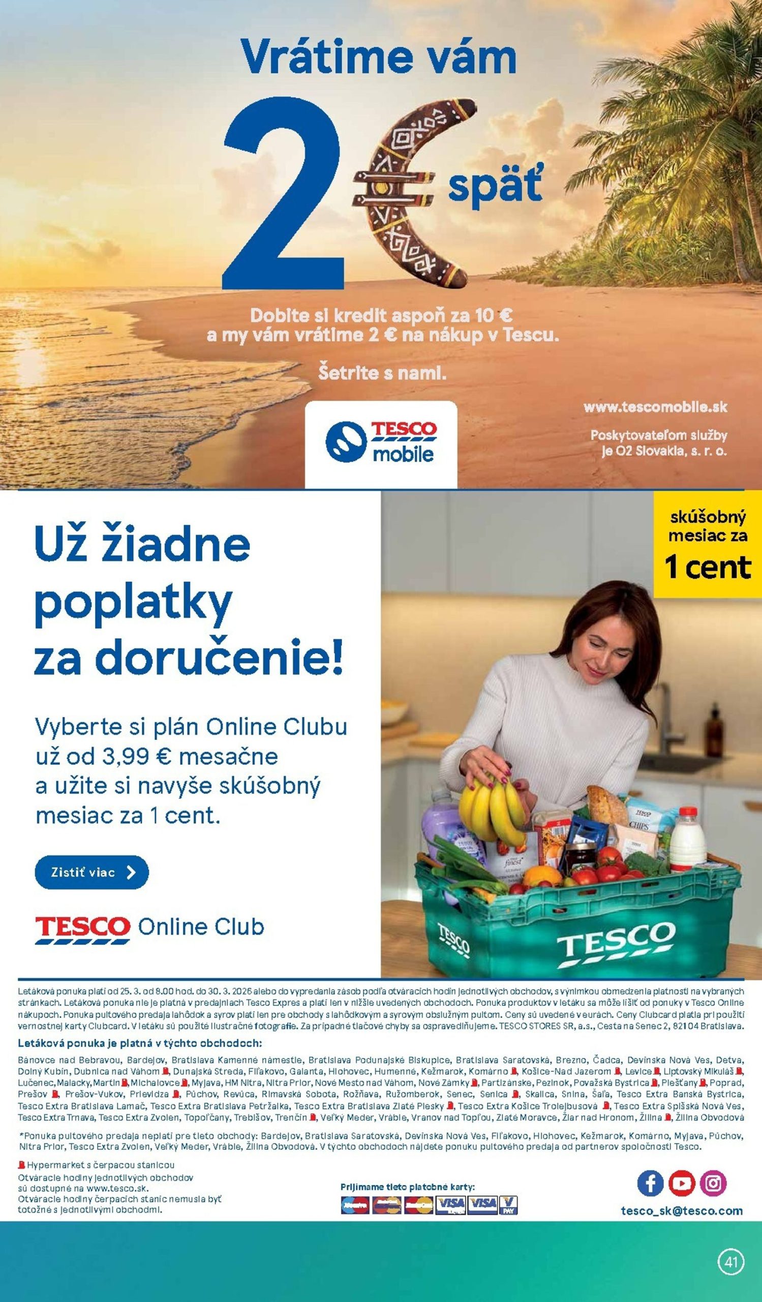 Page 41 of Aktuálny tesco leták platný od stredy 25.03 do 30.03