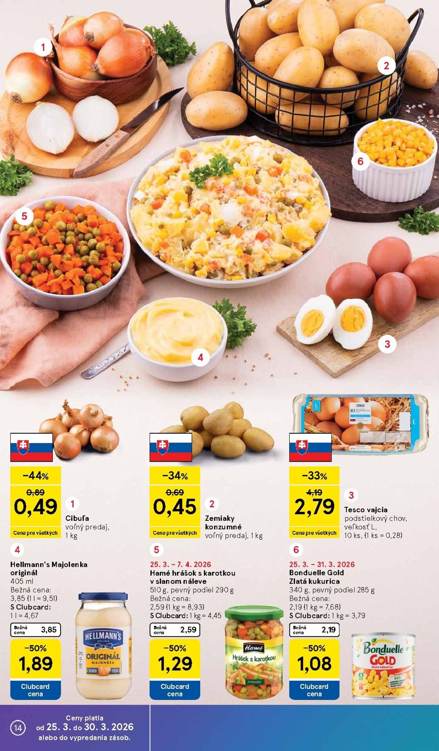 Page 14 of Aktuálny tesco leták platný od stredy 25.03 do 30.03