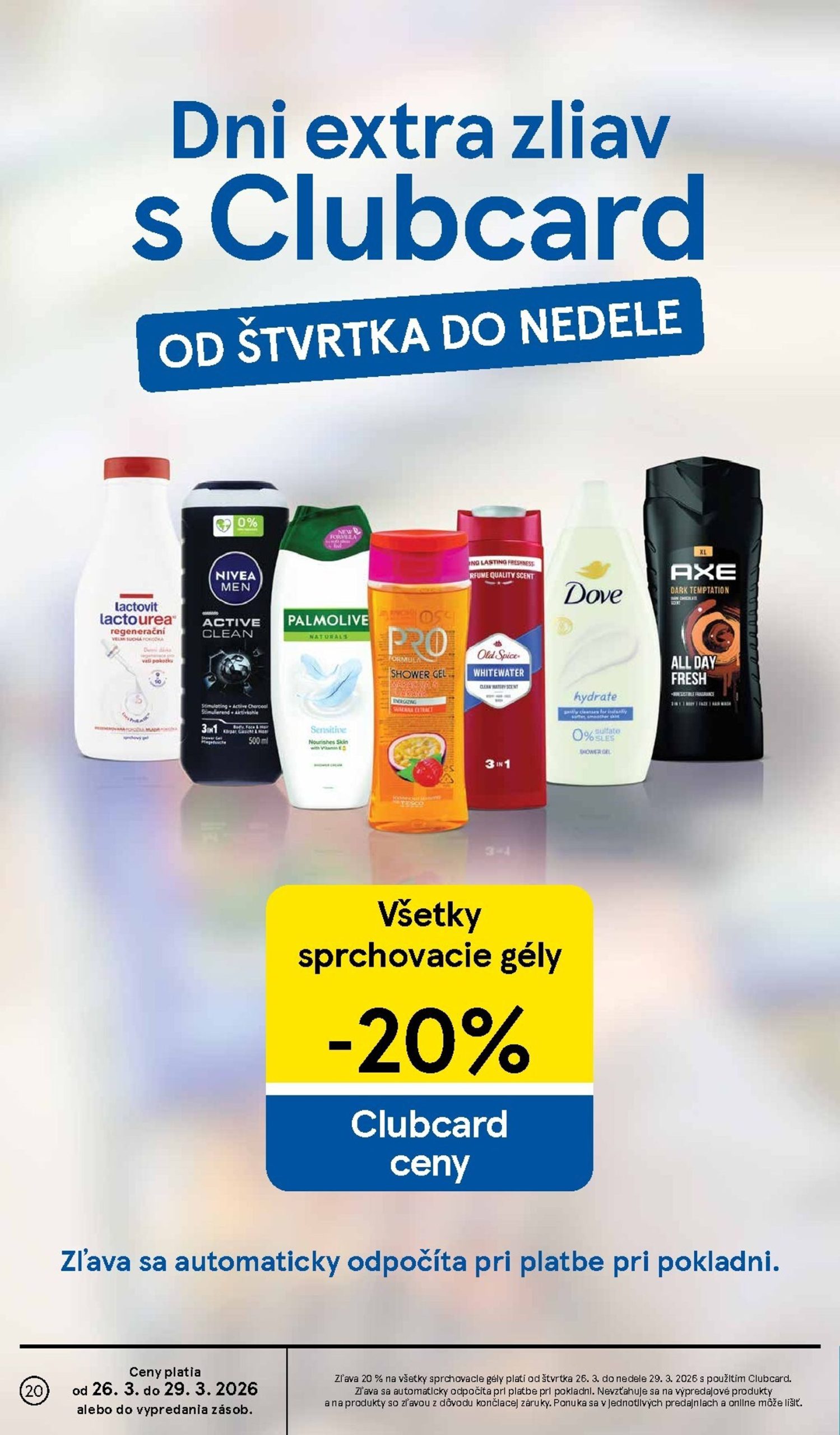 Page 20 of Aktuálny tesco leták platný od stredy 25.03 do 30.03