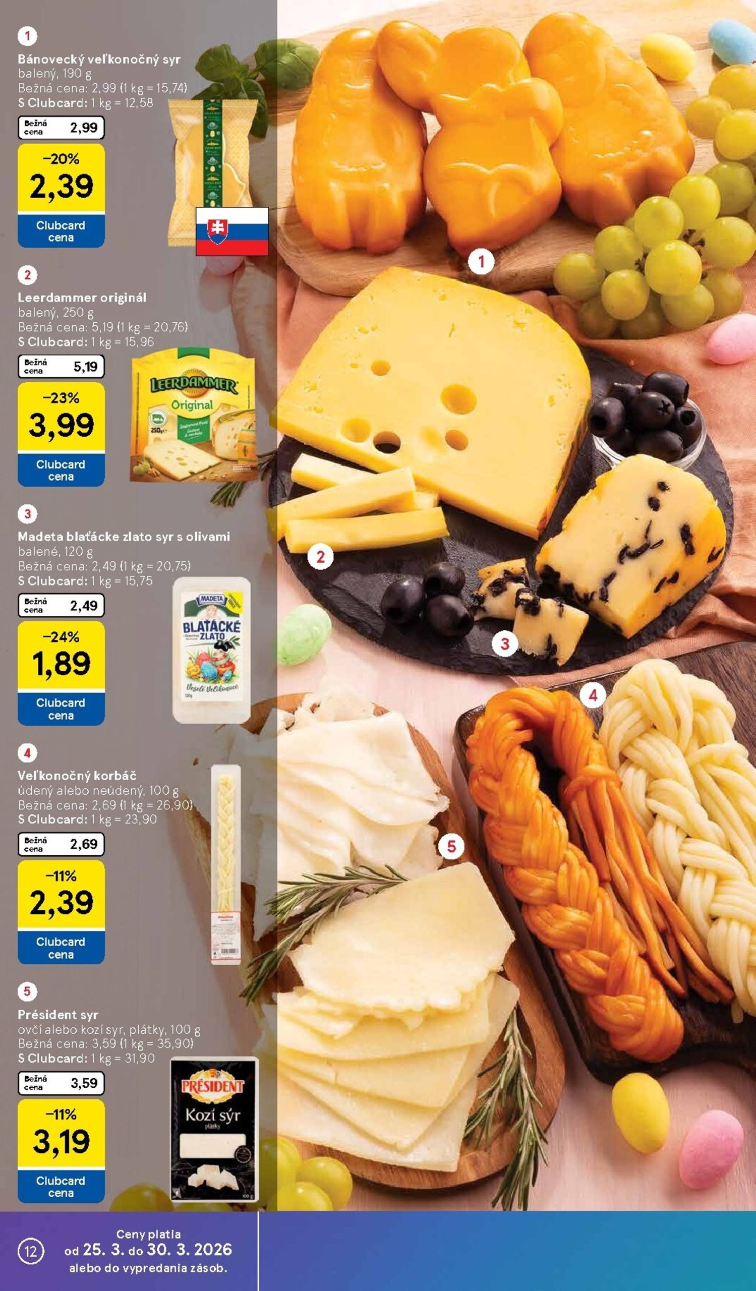Page 12 of Aktuálny tesco leták platný od stredy 25.03 do 30.03