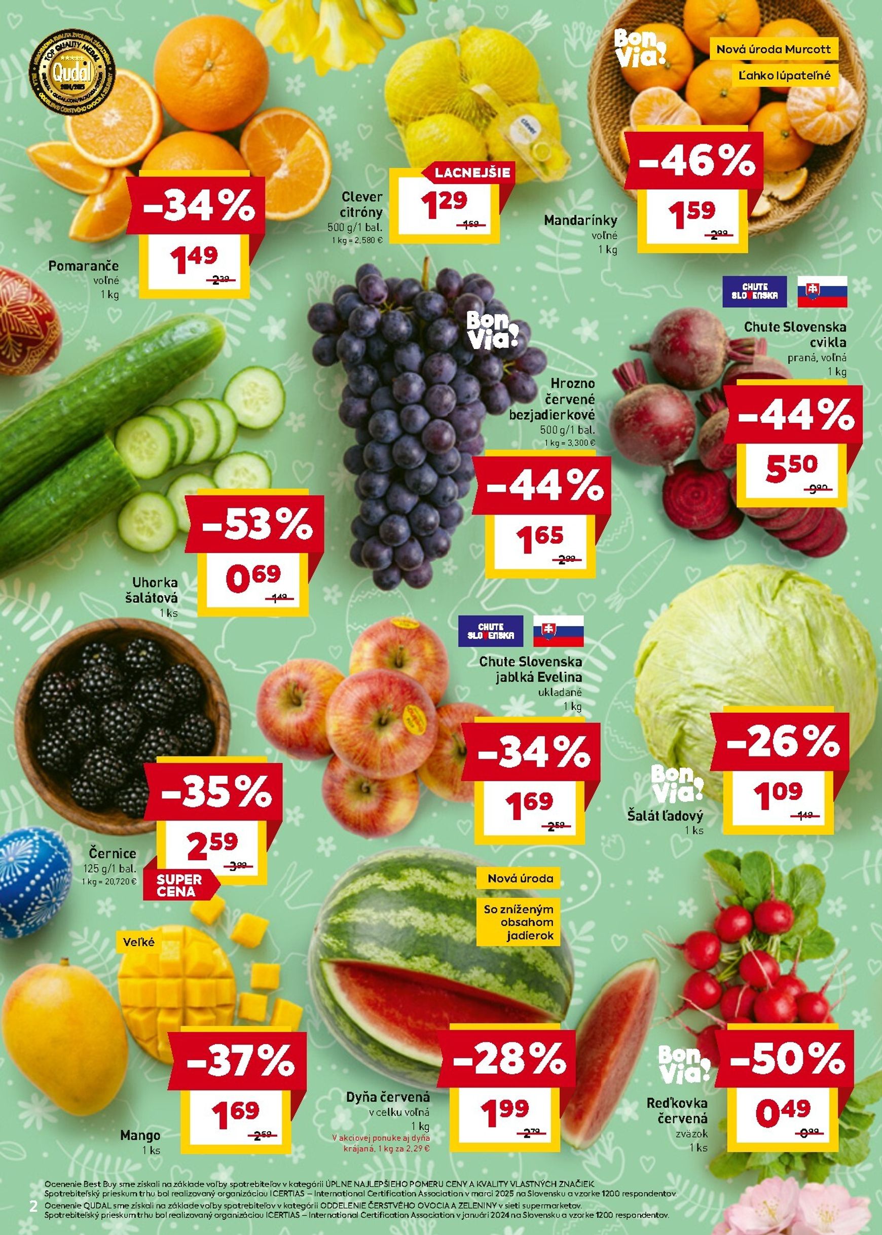 Page 4 of Aktuálny billa leták platný od stredy 25.03 do 29.03