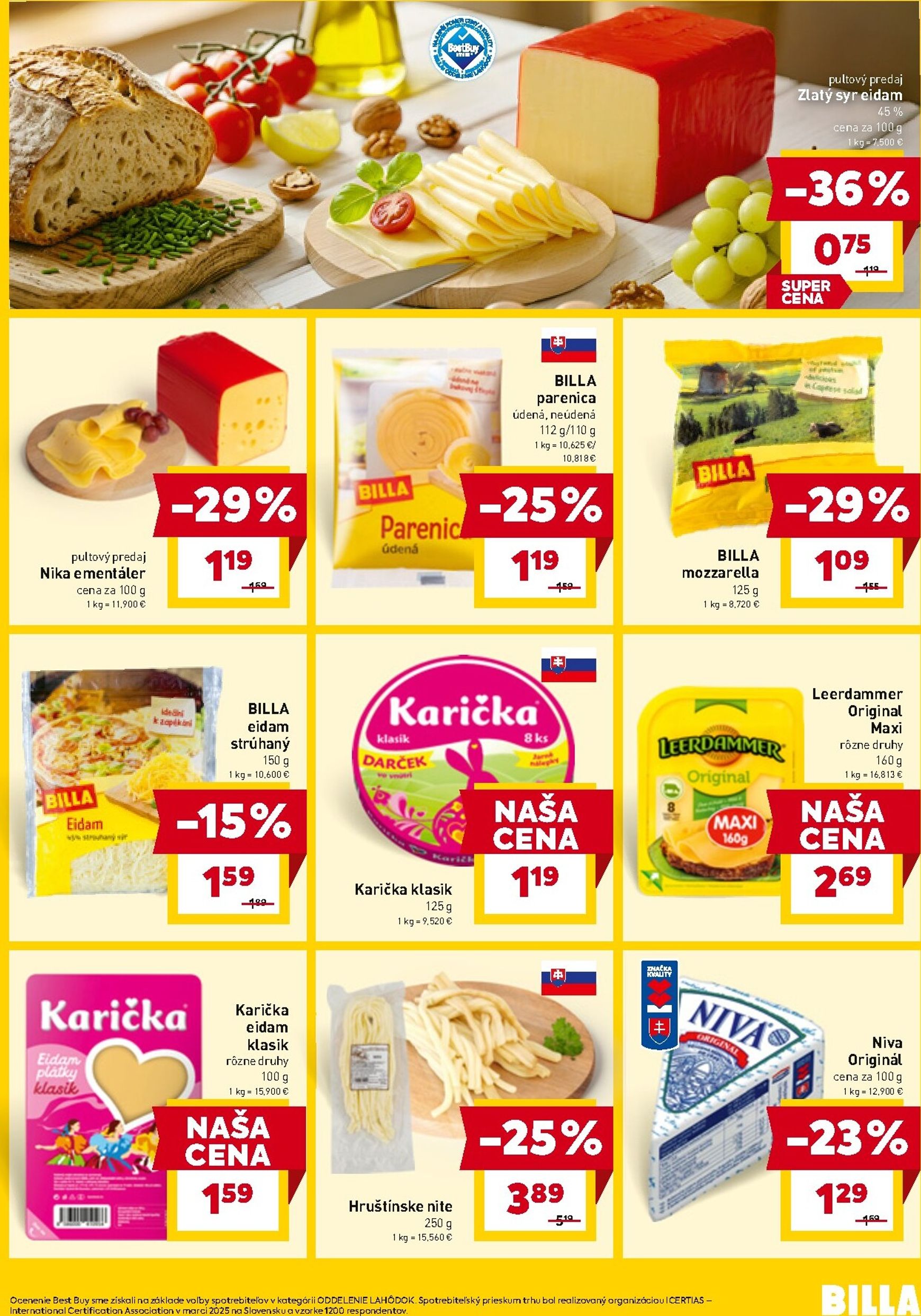 Page 11 of Aktuálny billa leták platný od stredy 25.03 do 29.03