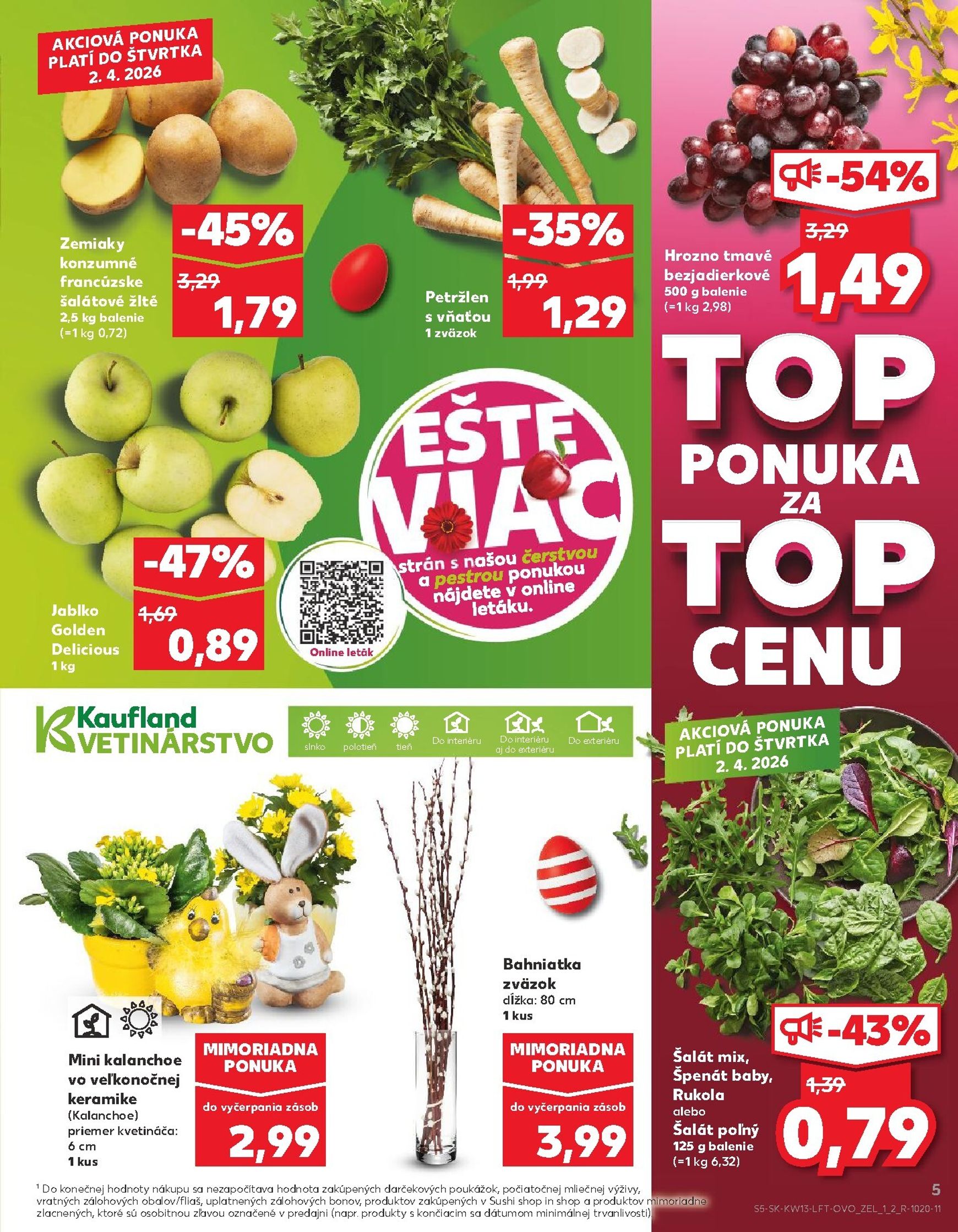 Page 5 of Aktuálny kaufland leták platný od štvrtka 26.03 do 31.03