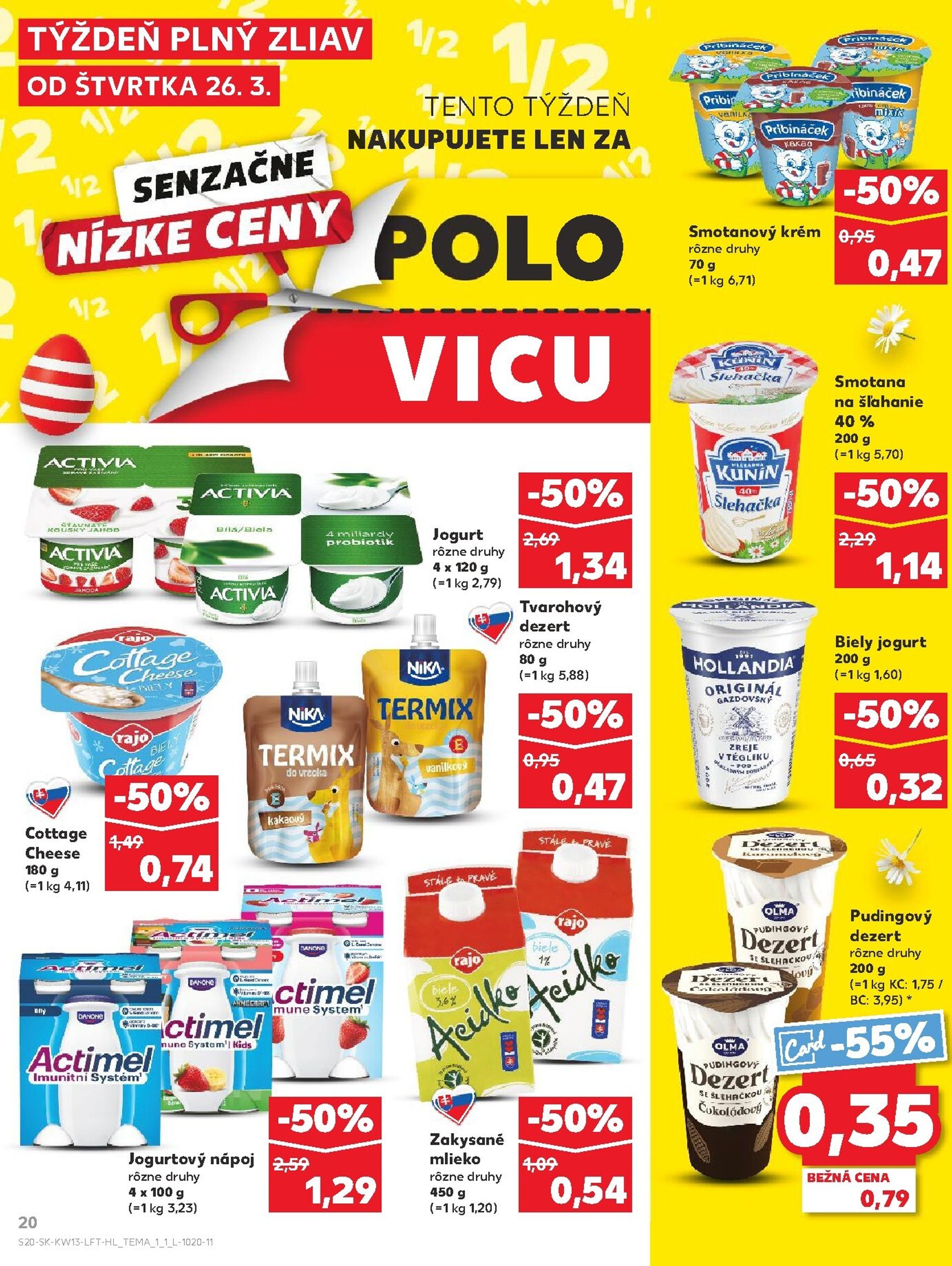 Page 20 of Aktuálny kaufland leták platný od štvrtka 26.03 do 31.03