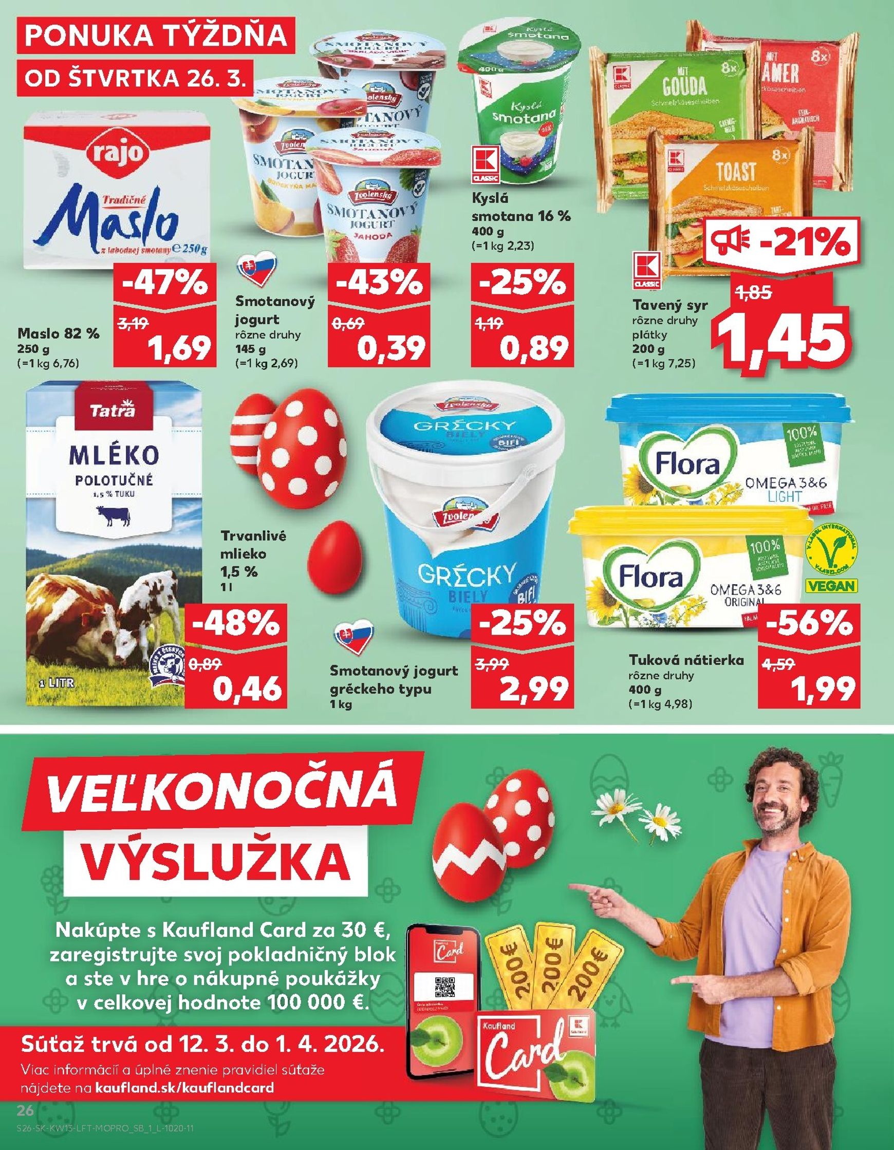 Page 26 of Aktuálny kaufland leták platný od štvrtka 26.03 do 31.03