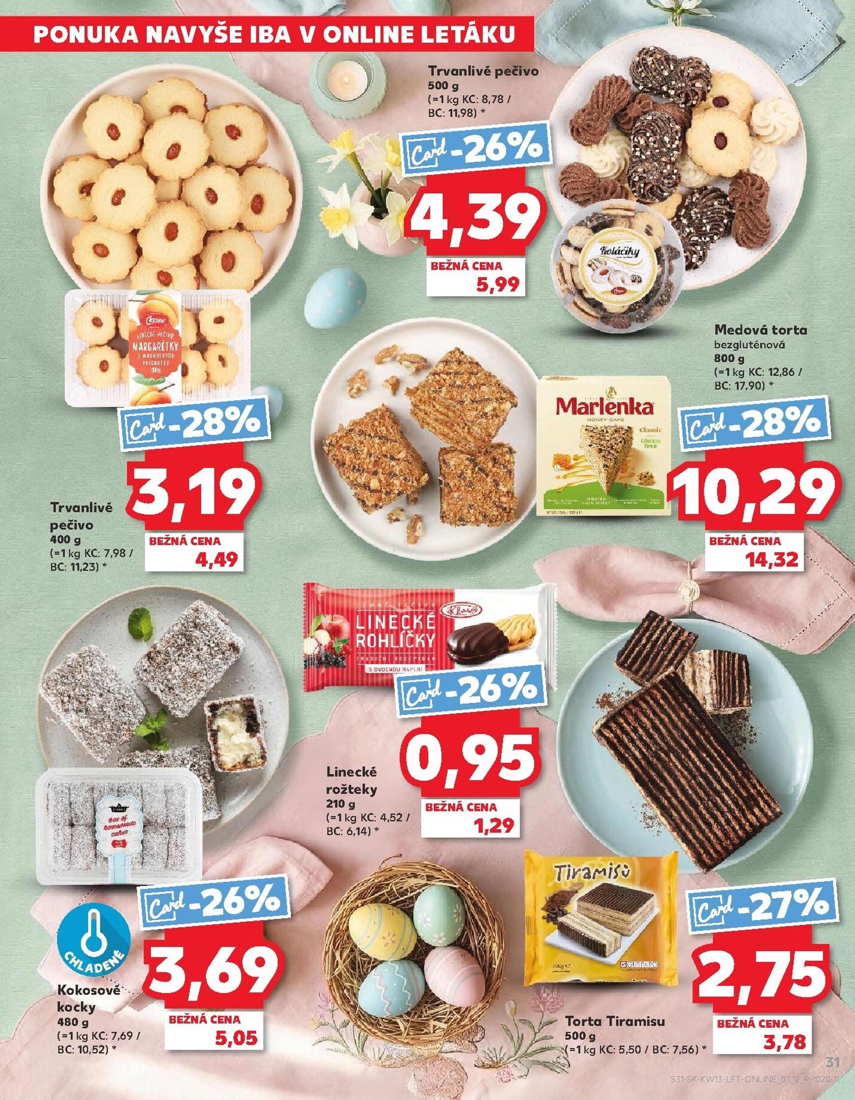 Page 31 of Aktuálny kaufland leták platný od štvrtka 26.03 do 31.03