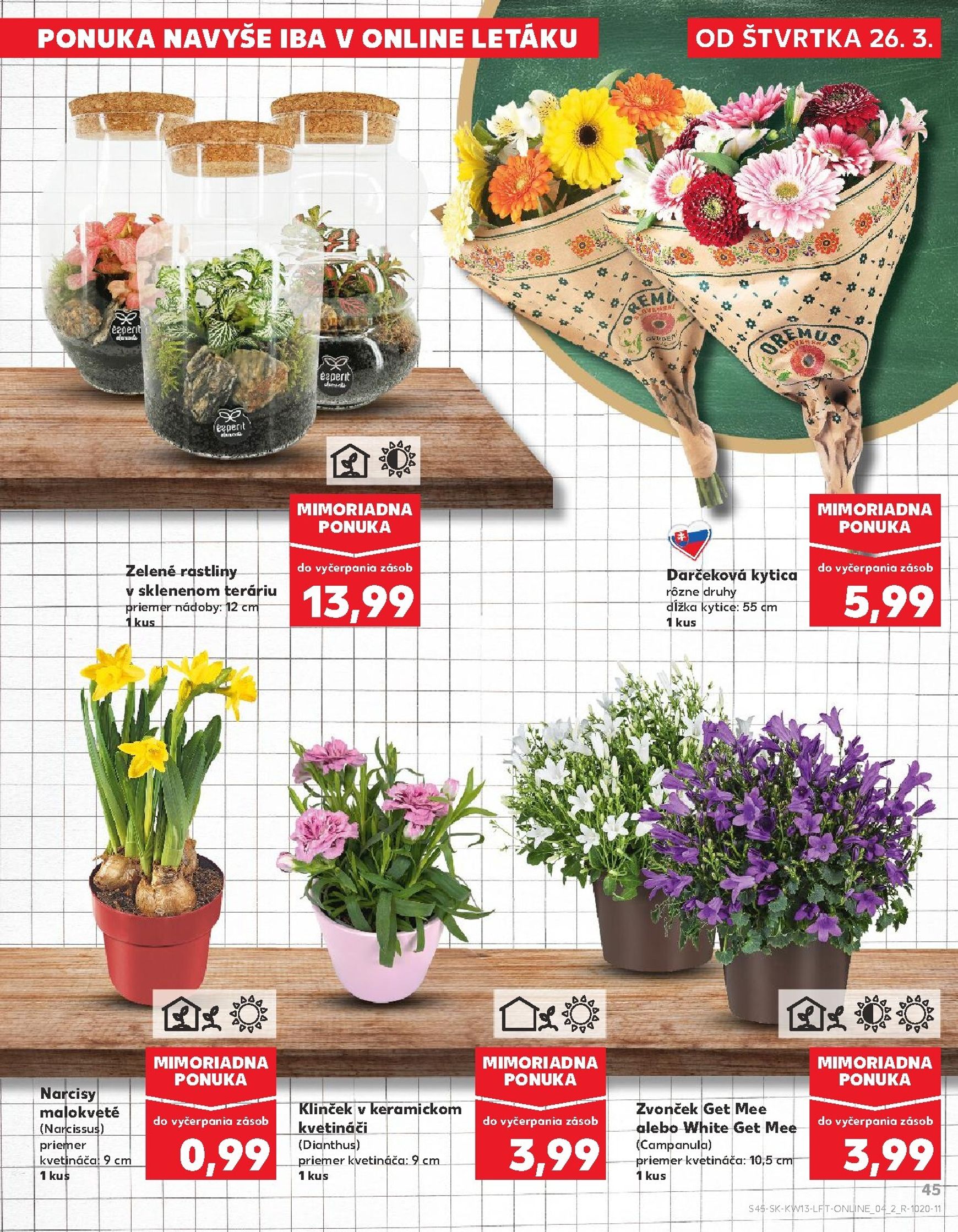 Page 45 of Aktuálny kaufland leták platný od štvrtka 26.03 do 31.03