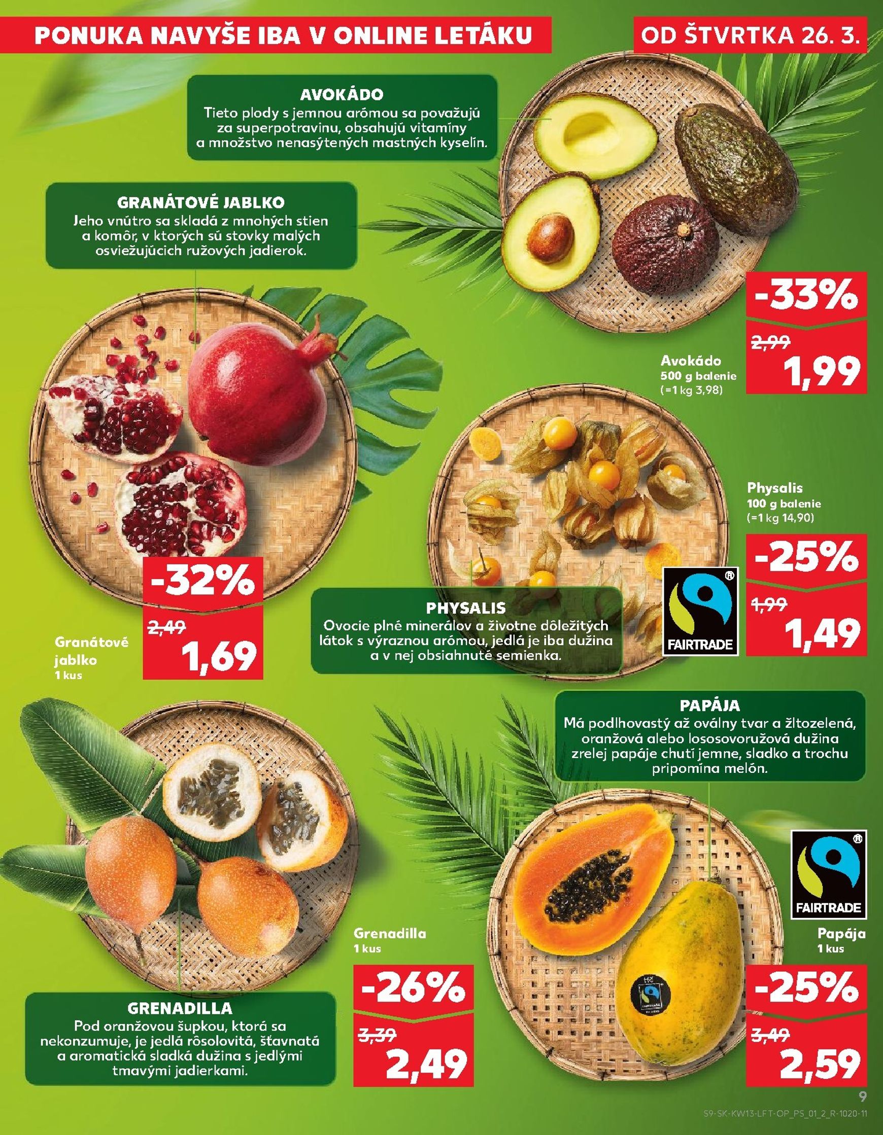 Page 9 of Aktuálny kaufland leták platný od štvrtka 26.03 do 31.03