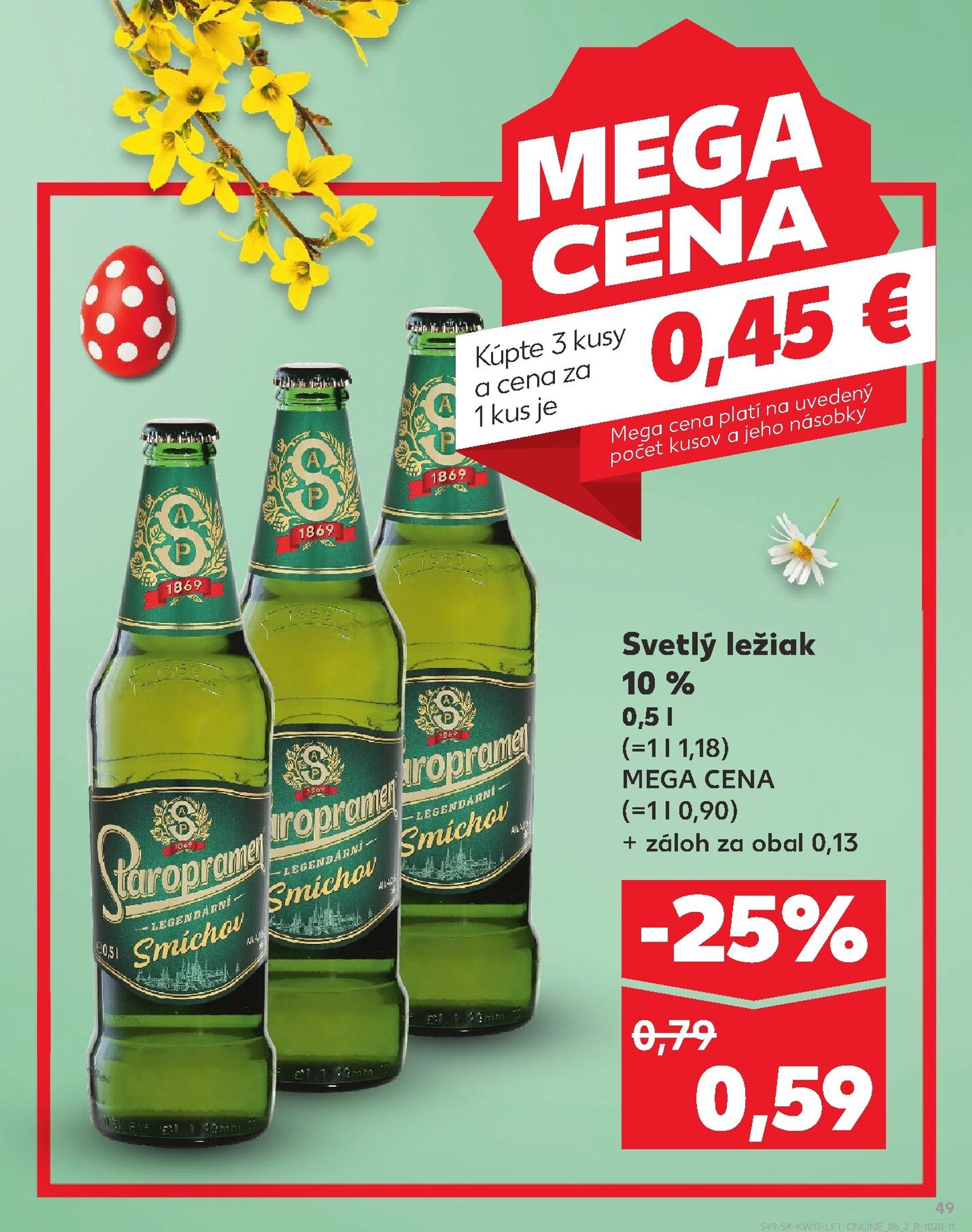 Page 49 of Aktuálny kaufland leták platný od štvrtka 26.03 do 31.03