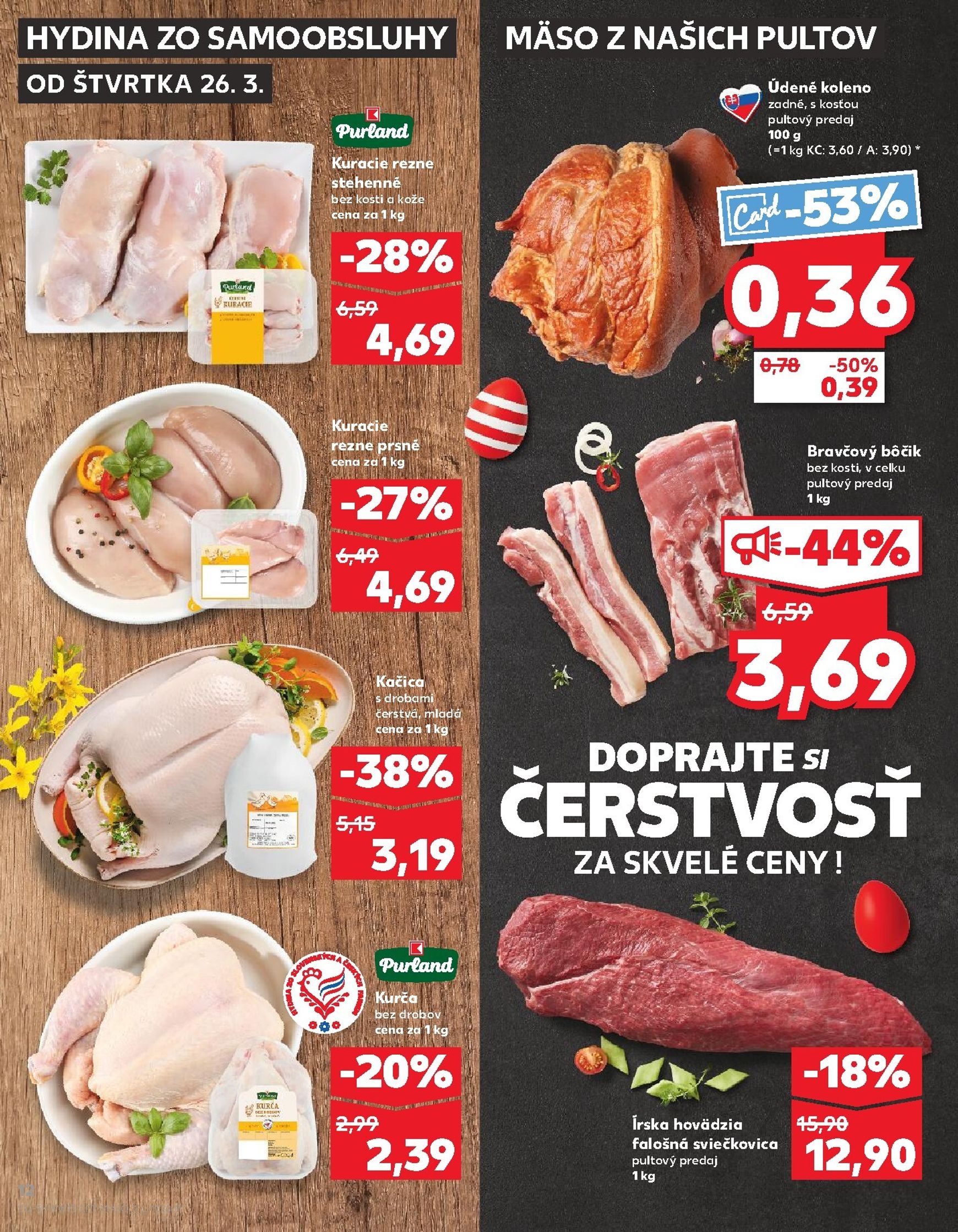 Page 12 of Aktuálny kaufland leták platný od štvrtka 26.03 do 31.03