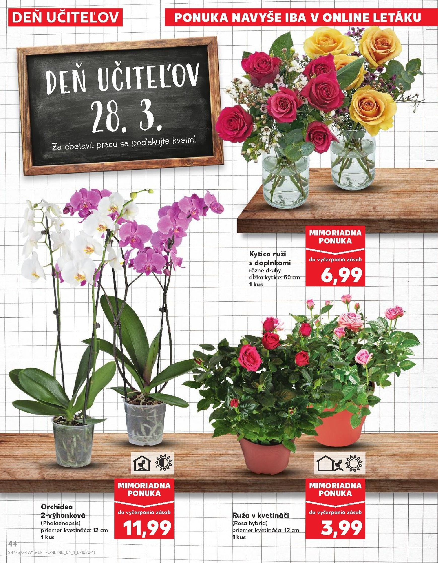 Page 44 of Aktuálny kaufland leták platný od štvrtka 26.03 do 31.03