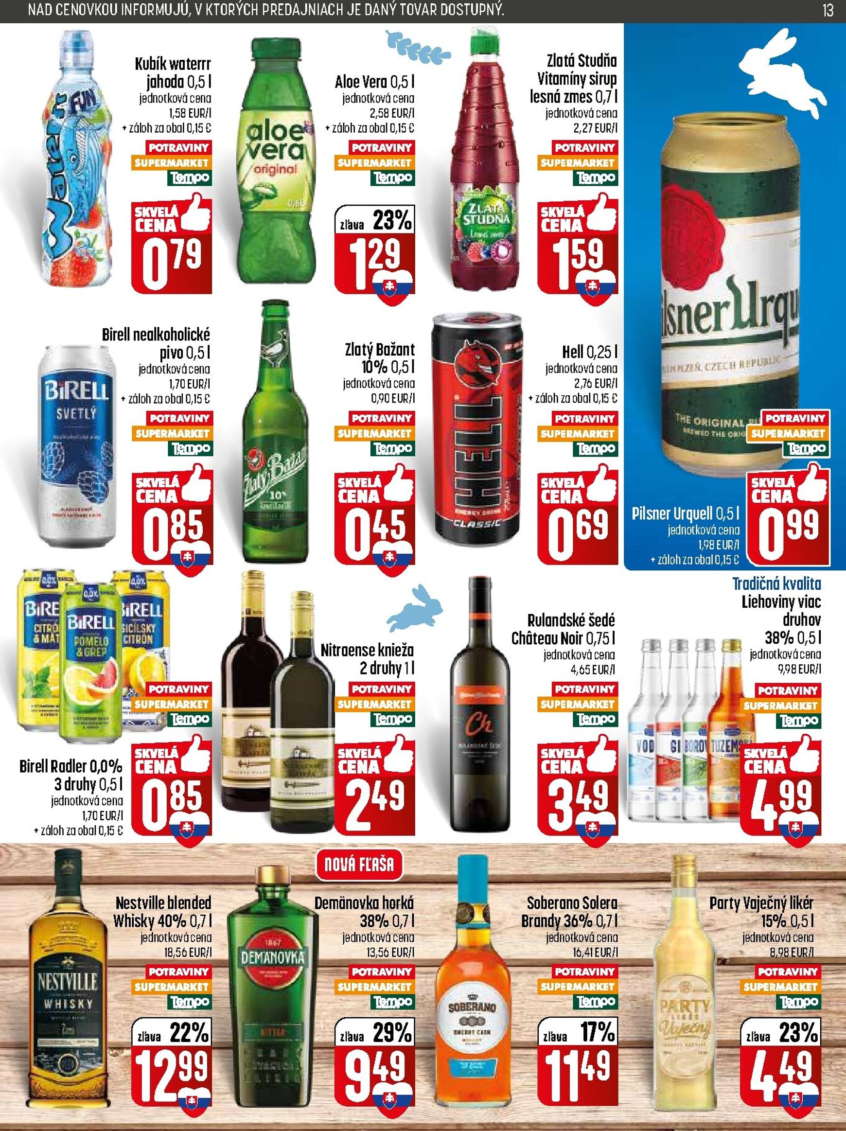 Page 13 of Aktuálny coop-jednota leták platný od štvrtka 26.03 do 01.04