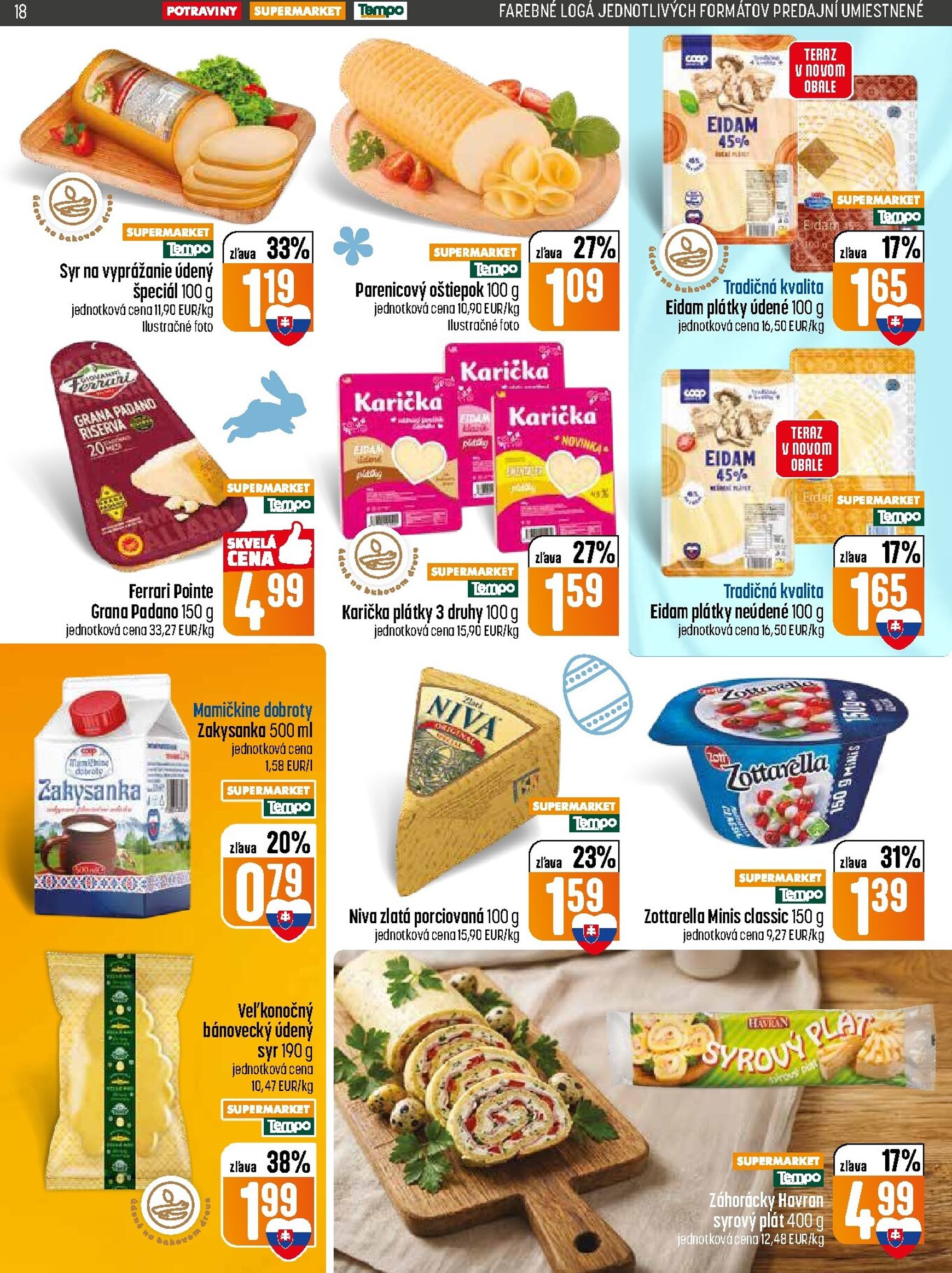 Page 18 of Aktuálny coop-jednota leták platný od štvrtka 26.03 do 01.04
