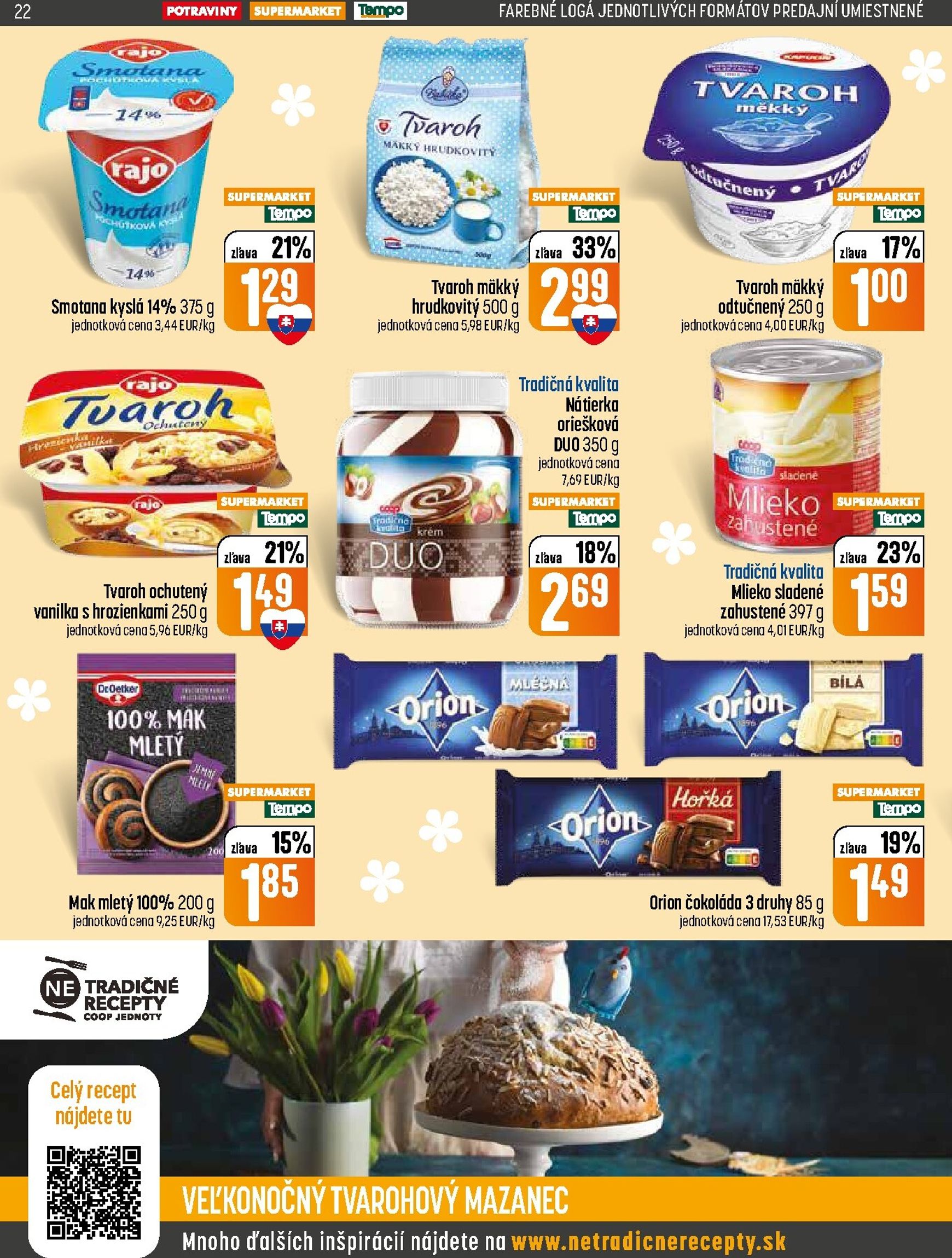 Page 22 of Aktuálny coop-jednota leták platný od štvrtka 26.03 do 01.04