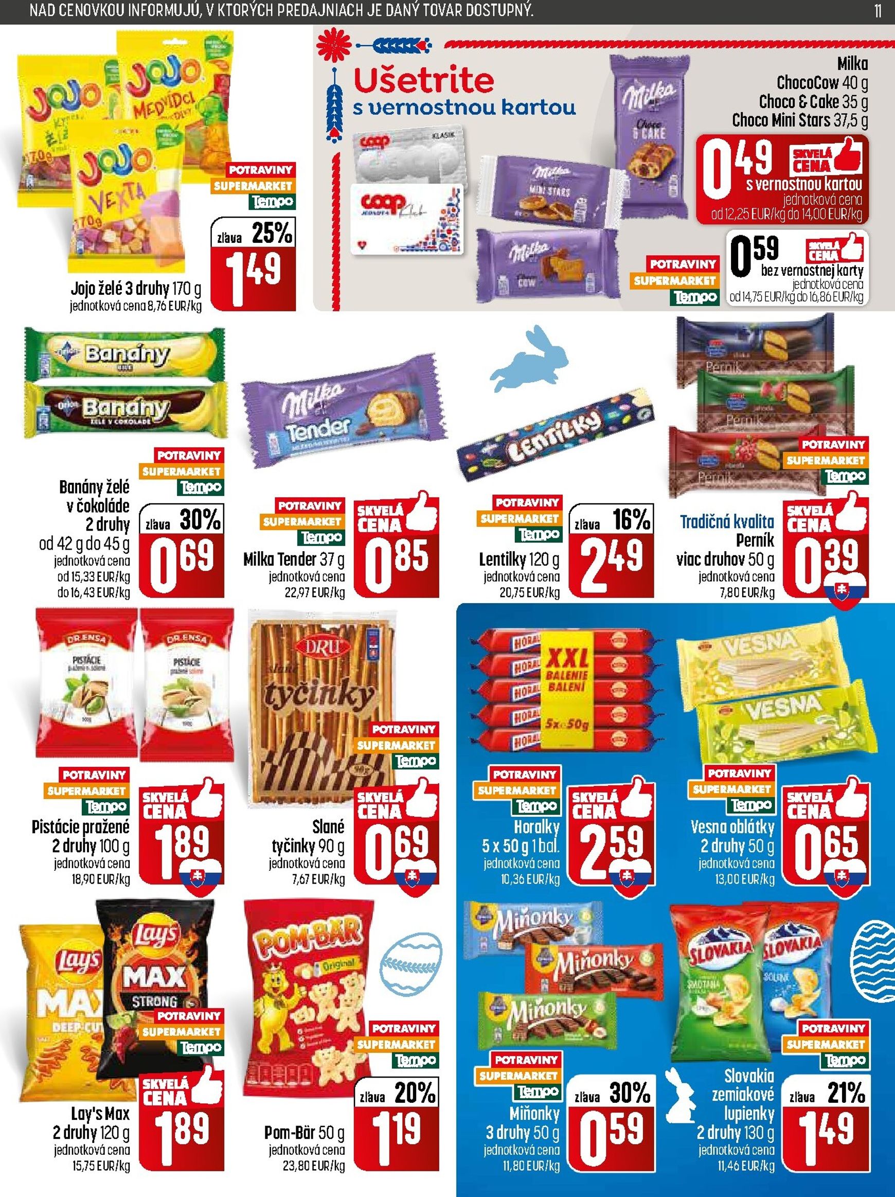 Page 11 of Aktuálny coop-jednota leták platný od štvrtka 26.03 do 01.04