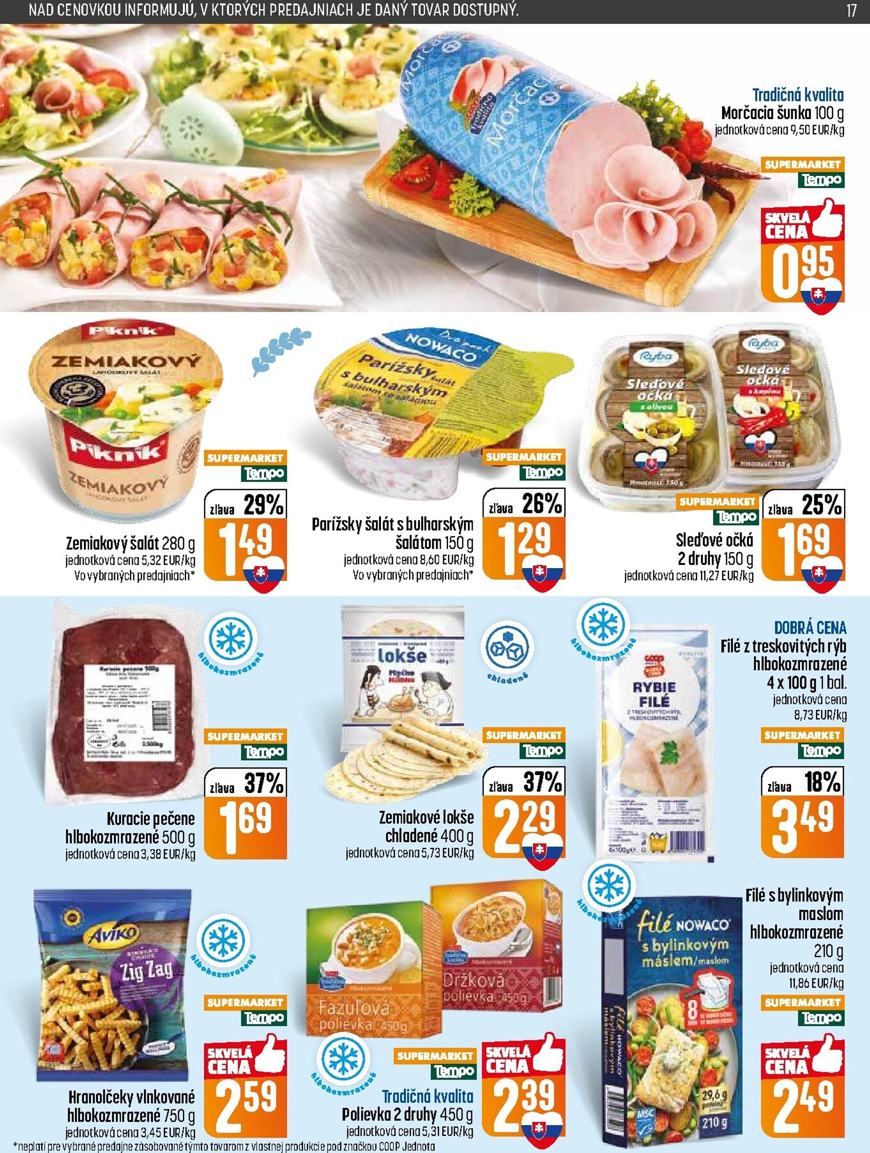 Page 17 of Aktuálny coop-jednota leták platný od štvrtka 26.03 do 01.04