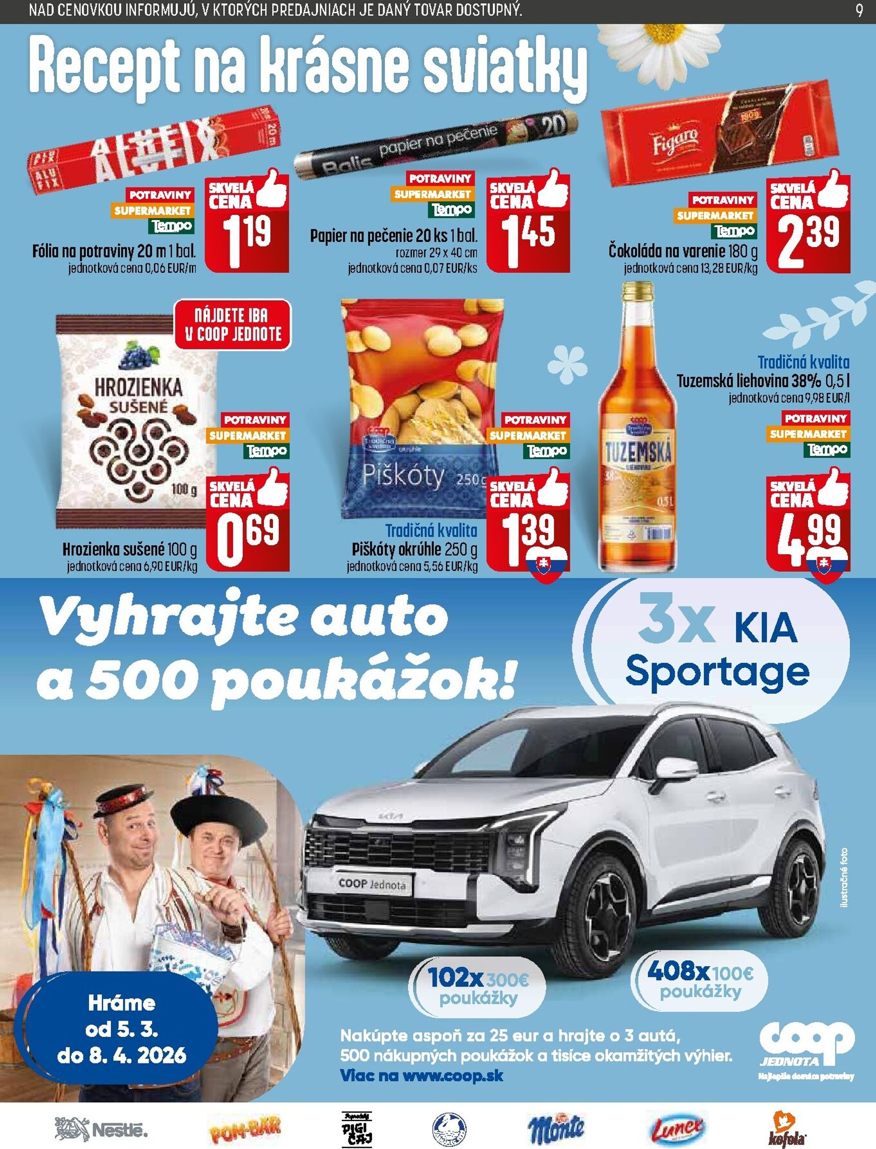 Page 9 of Aktuálny coop-jednota leták platný od štvrtka 26.03 do 01.04