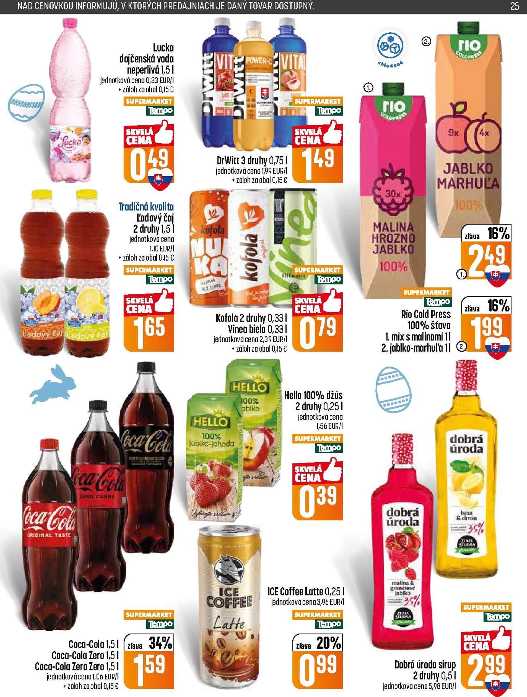 Page 25 of Aktuálny coop-jednota leták platný od štvrtka 26.03 do 01.04
