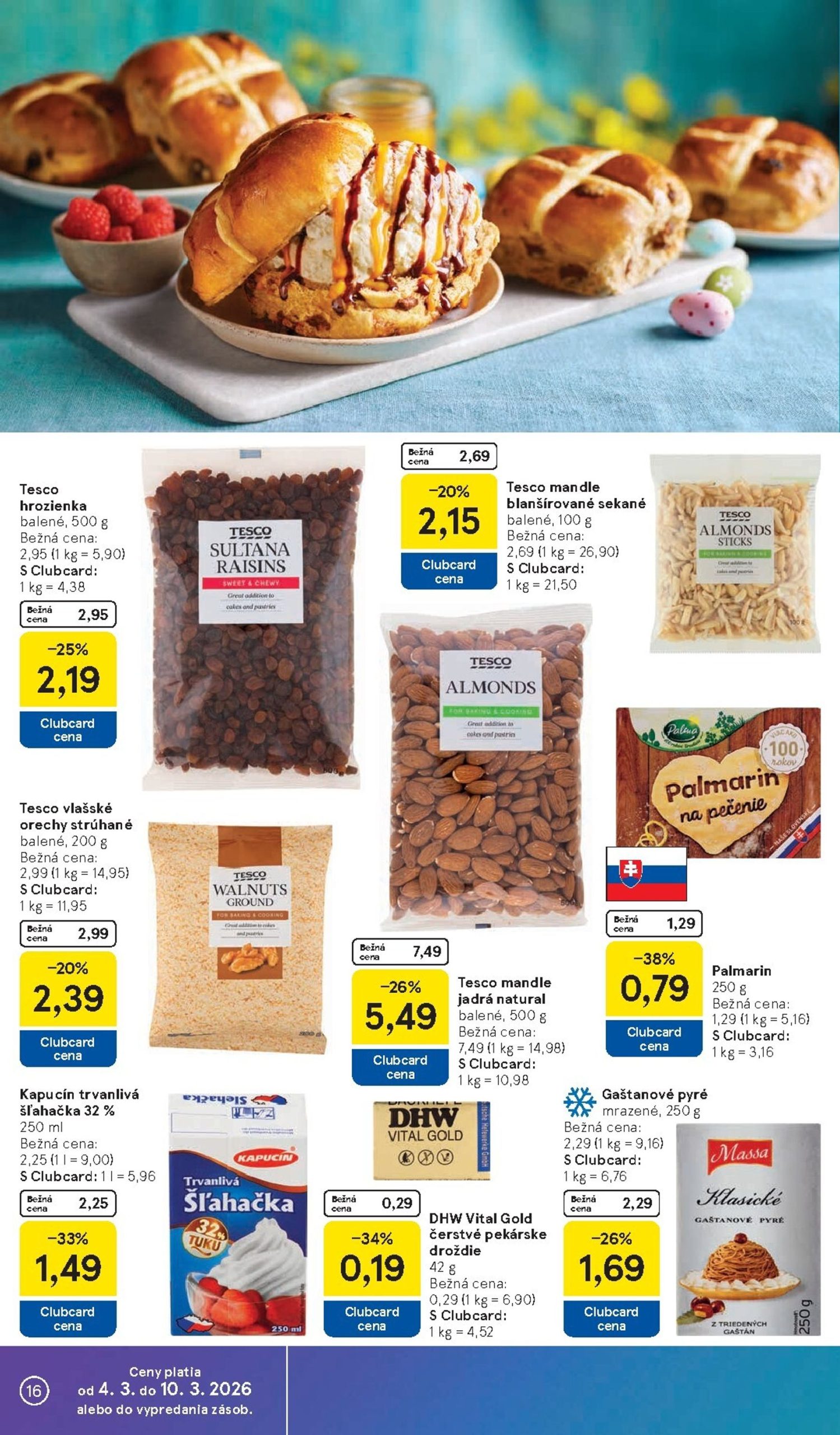 Page 16 of Aktuálny tesco leták platný od stredy 04.03 do 10.03