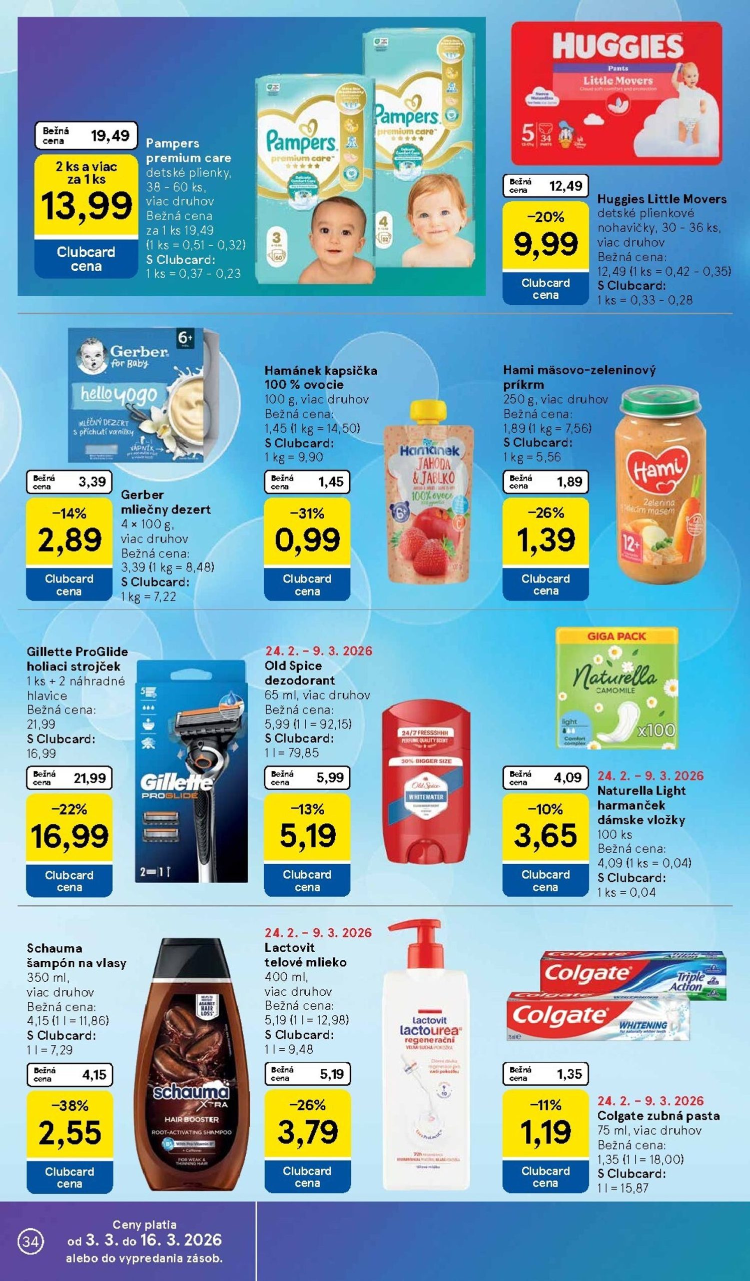 Page 34 of Aktuálny tesco leták platný od stredy 04.03 do 10.03