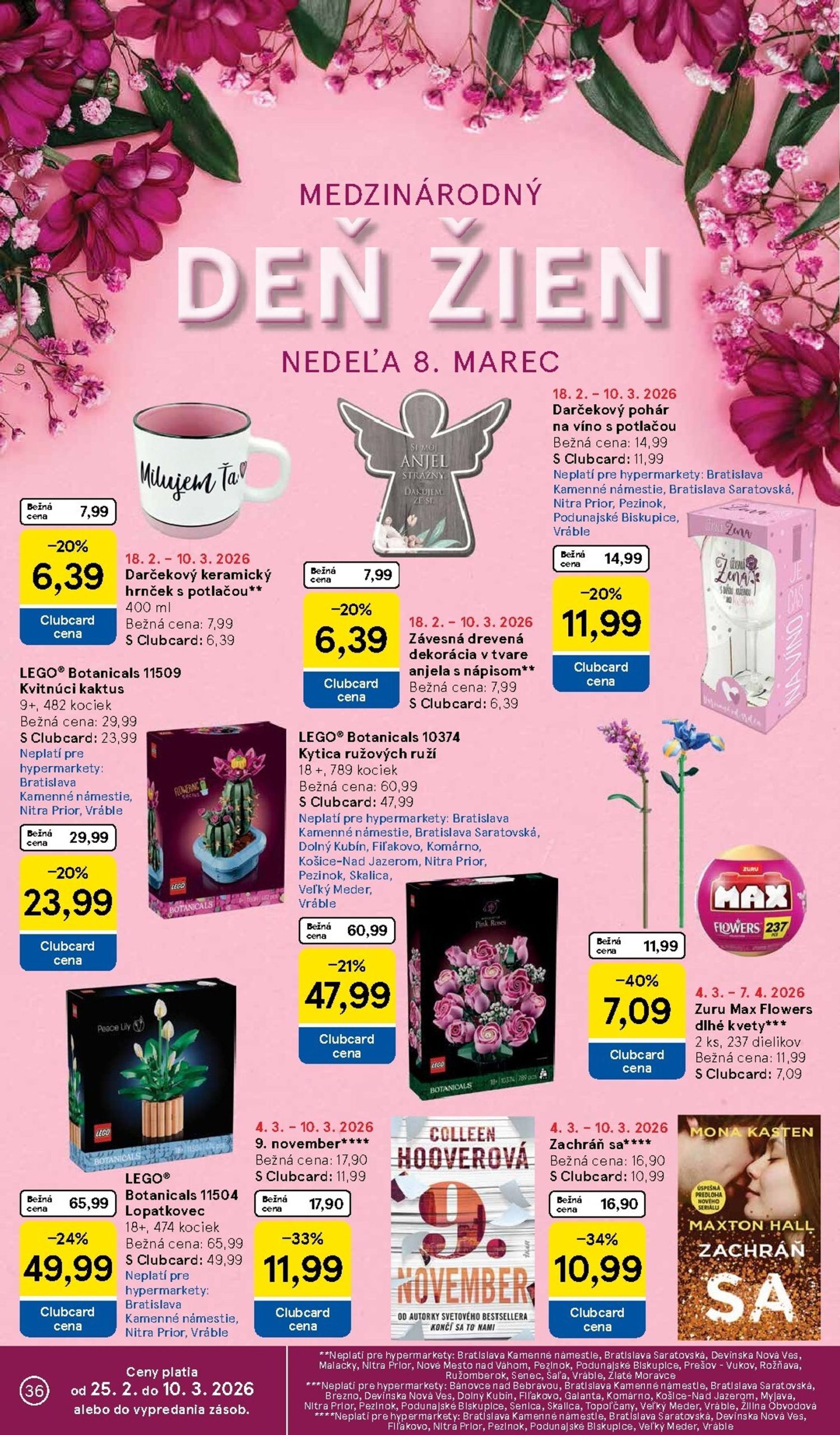 Page 36 of Aktuálny tesco leták platný od stredy 04.03 do 10.03
