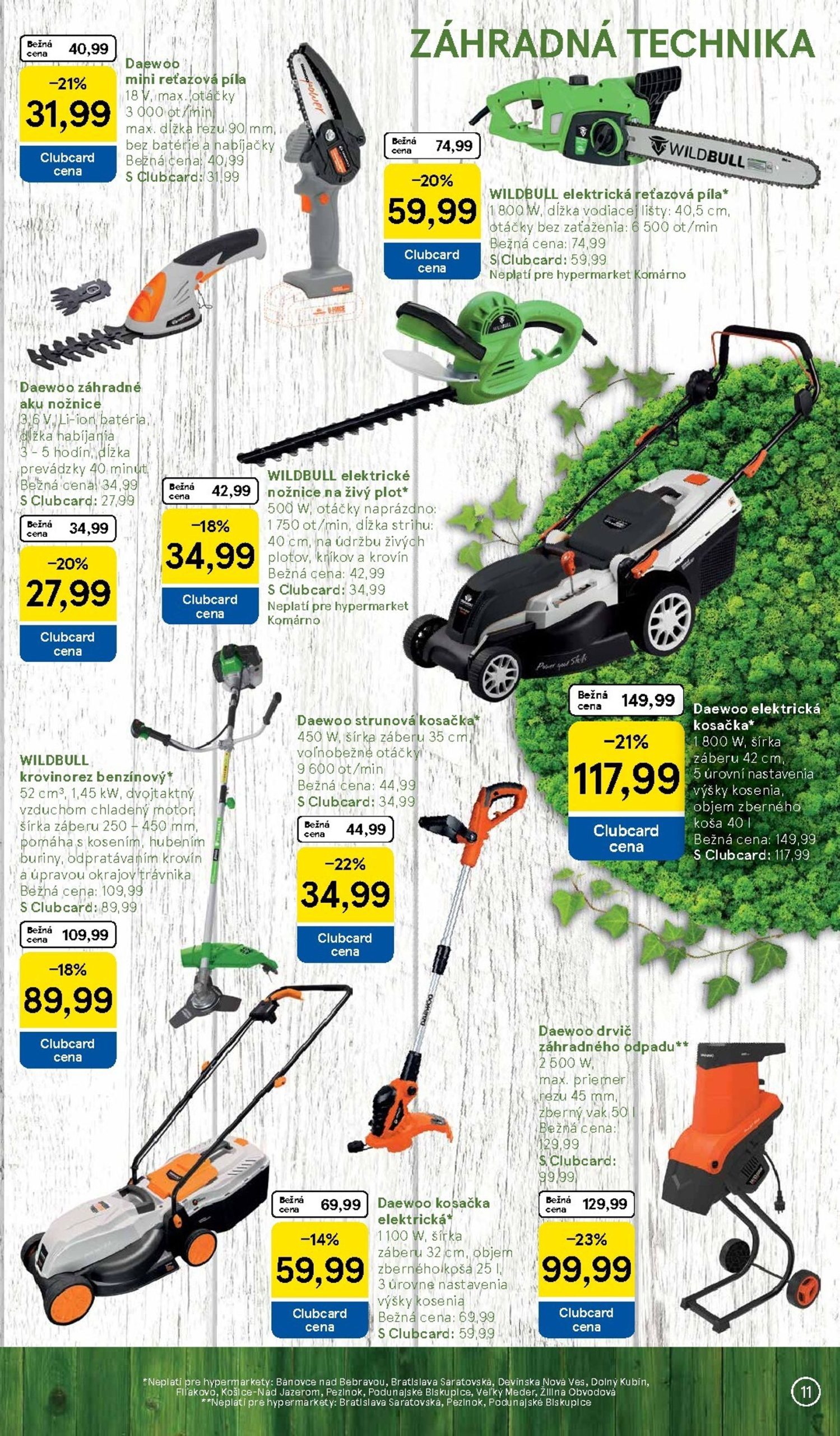 Page 11 of Aktuálny tesco leták platný od utorka 03.03 do 06.04