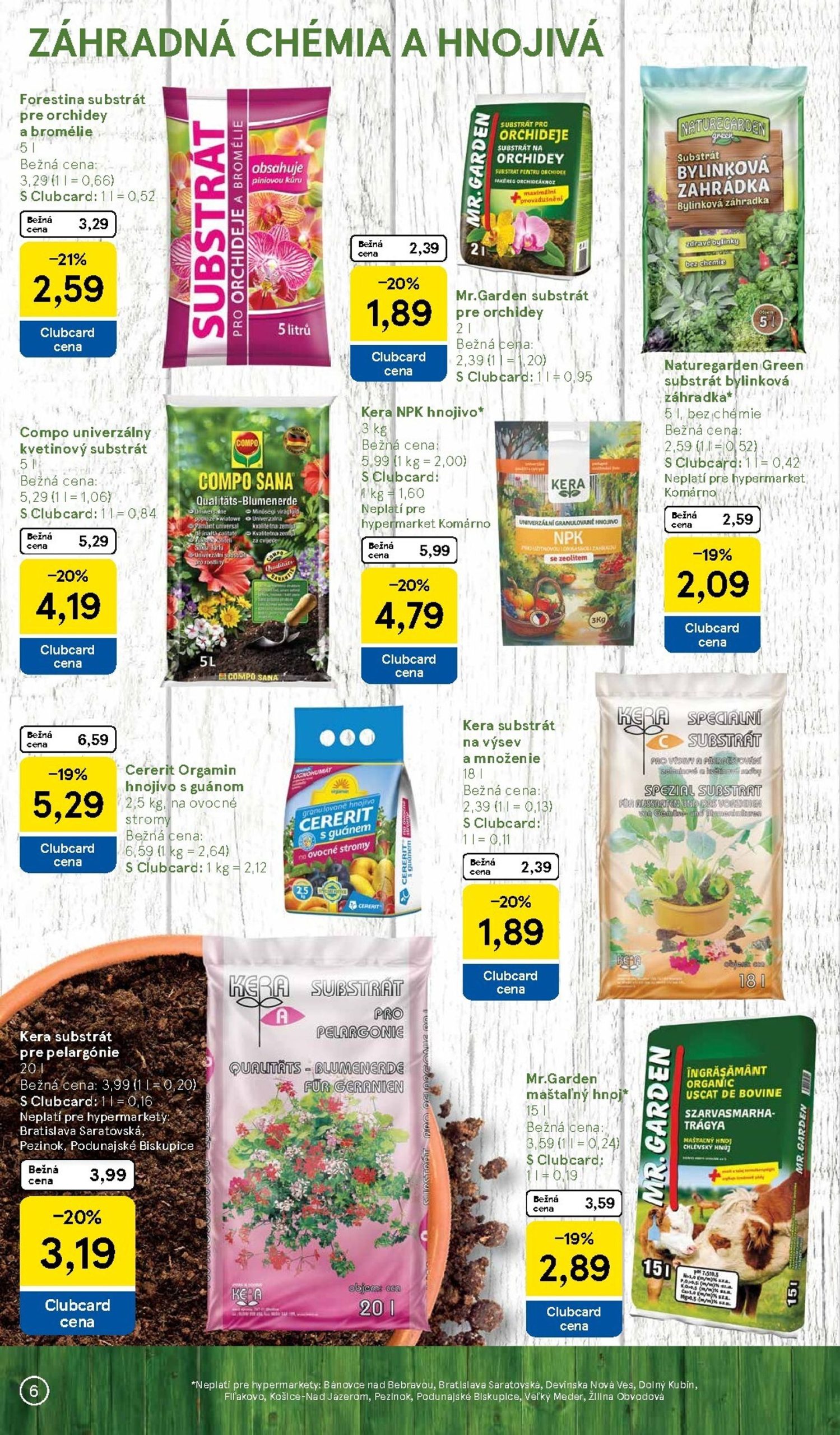 Page 6 of Aktuálny tesco leták platný od utorka 03.03 do 06.04
