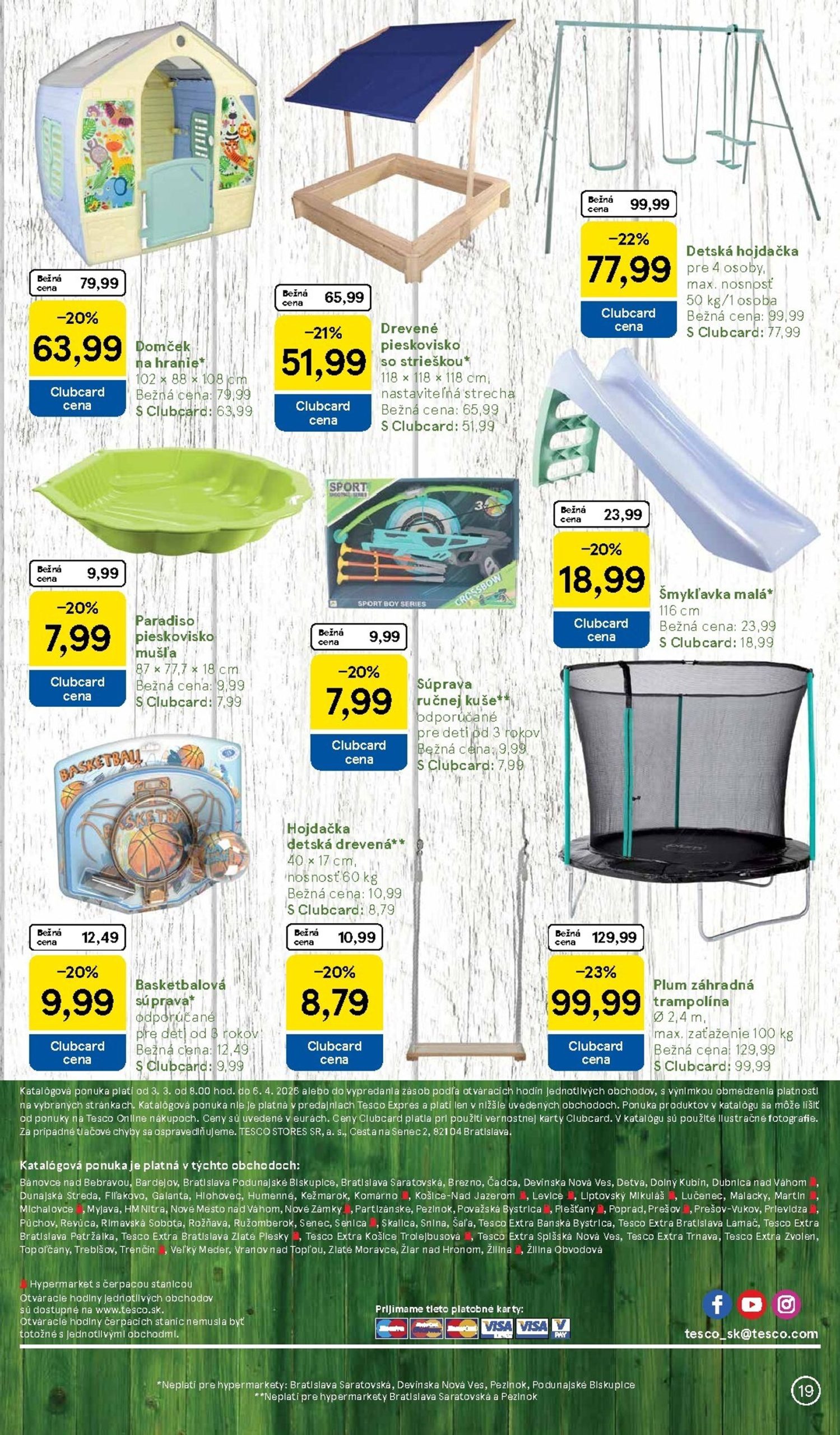 Page 19 of Aktuálny tesco leták platný od utorka 03.03 do 06.04