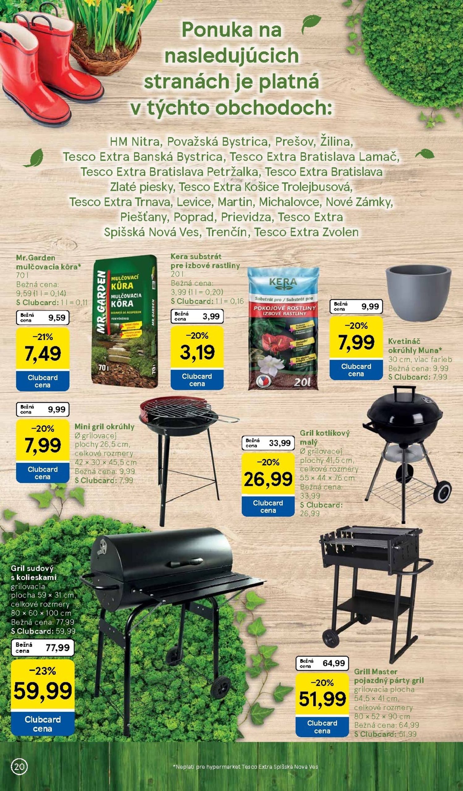 Page 20 of Aktuálny tesco leták platný od utorka 03.03 do 06.04