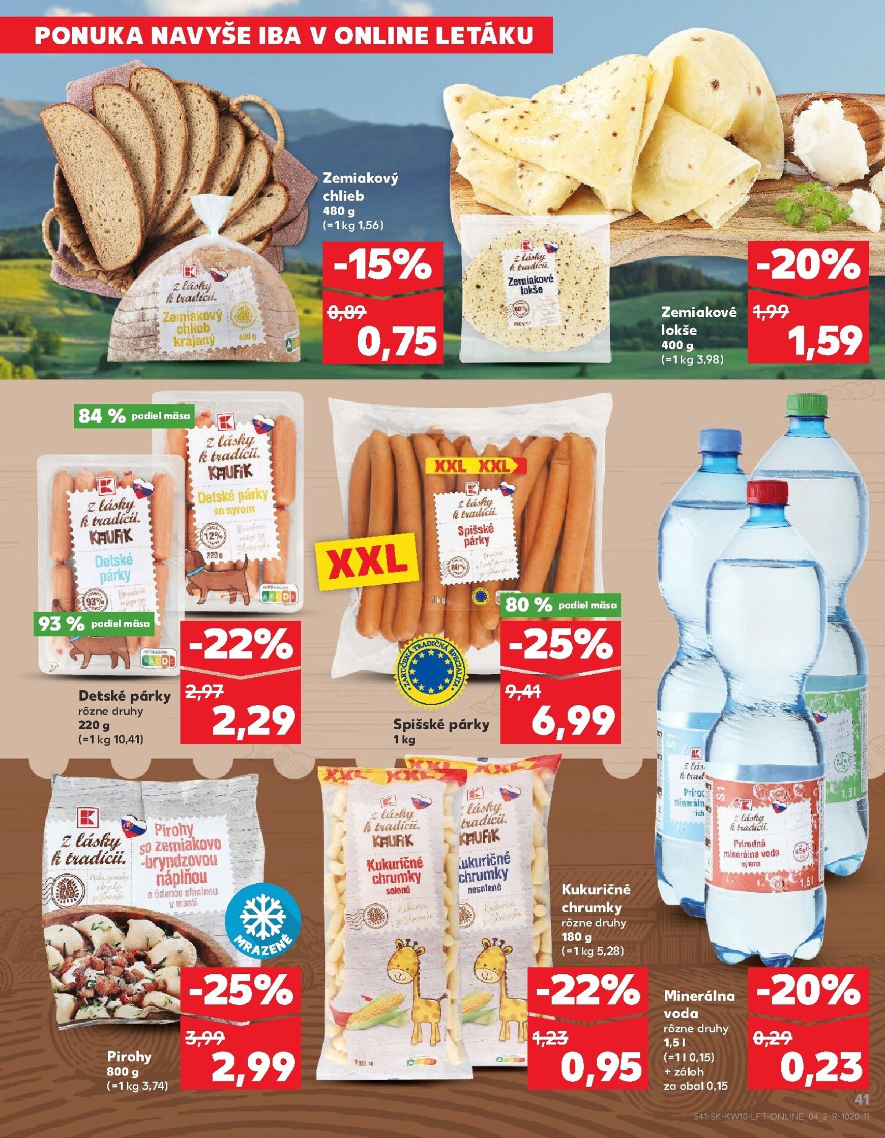 Page 41 of Aktuálny kaufland leták platný od štvrtka 05.03 do 11.03
