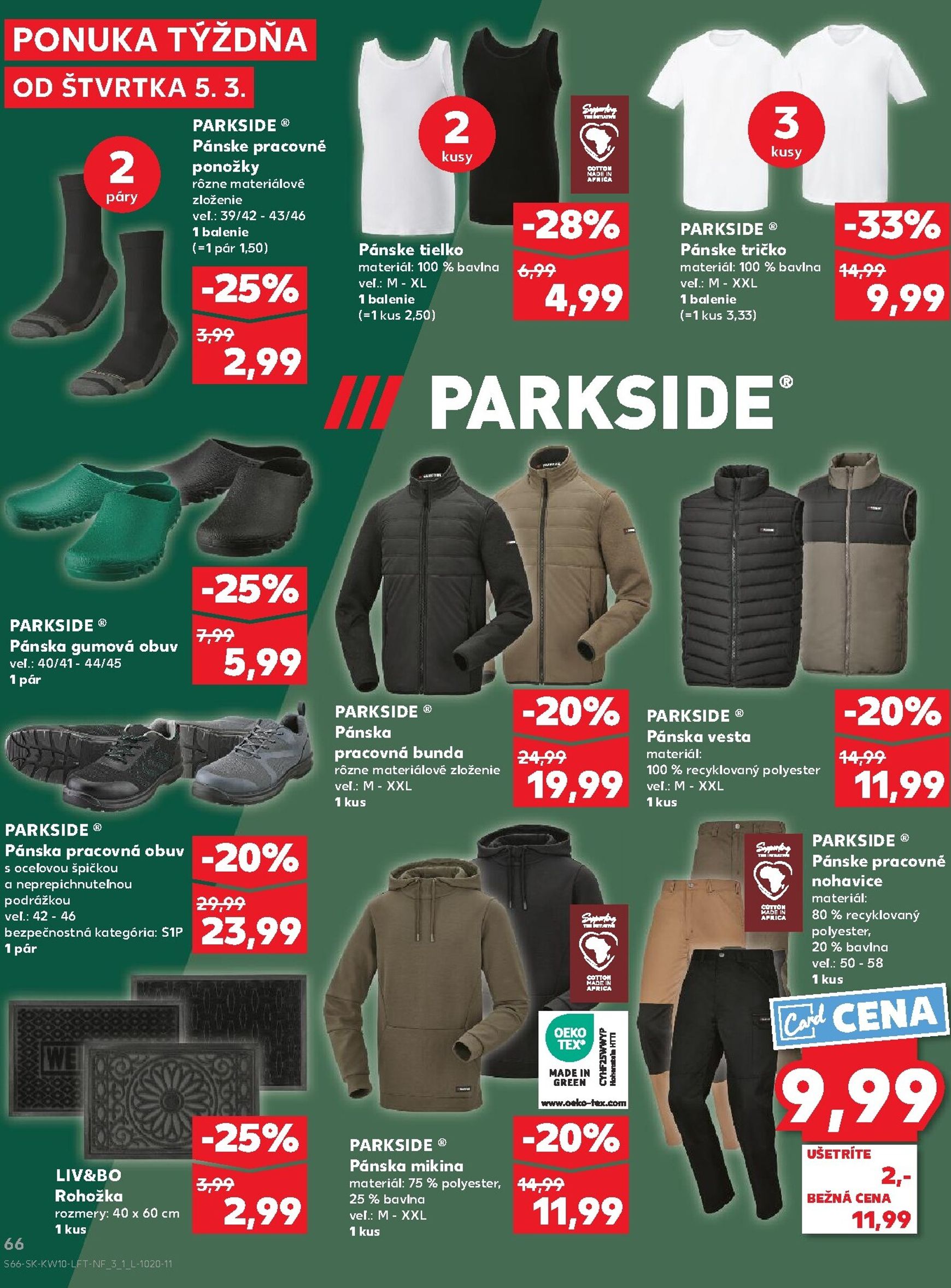 Page 66 of Aktuálny kaufland leták platný od štvrtka 05.03 do 11.03