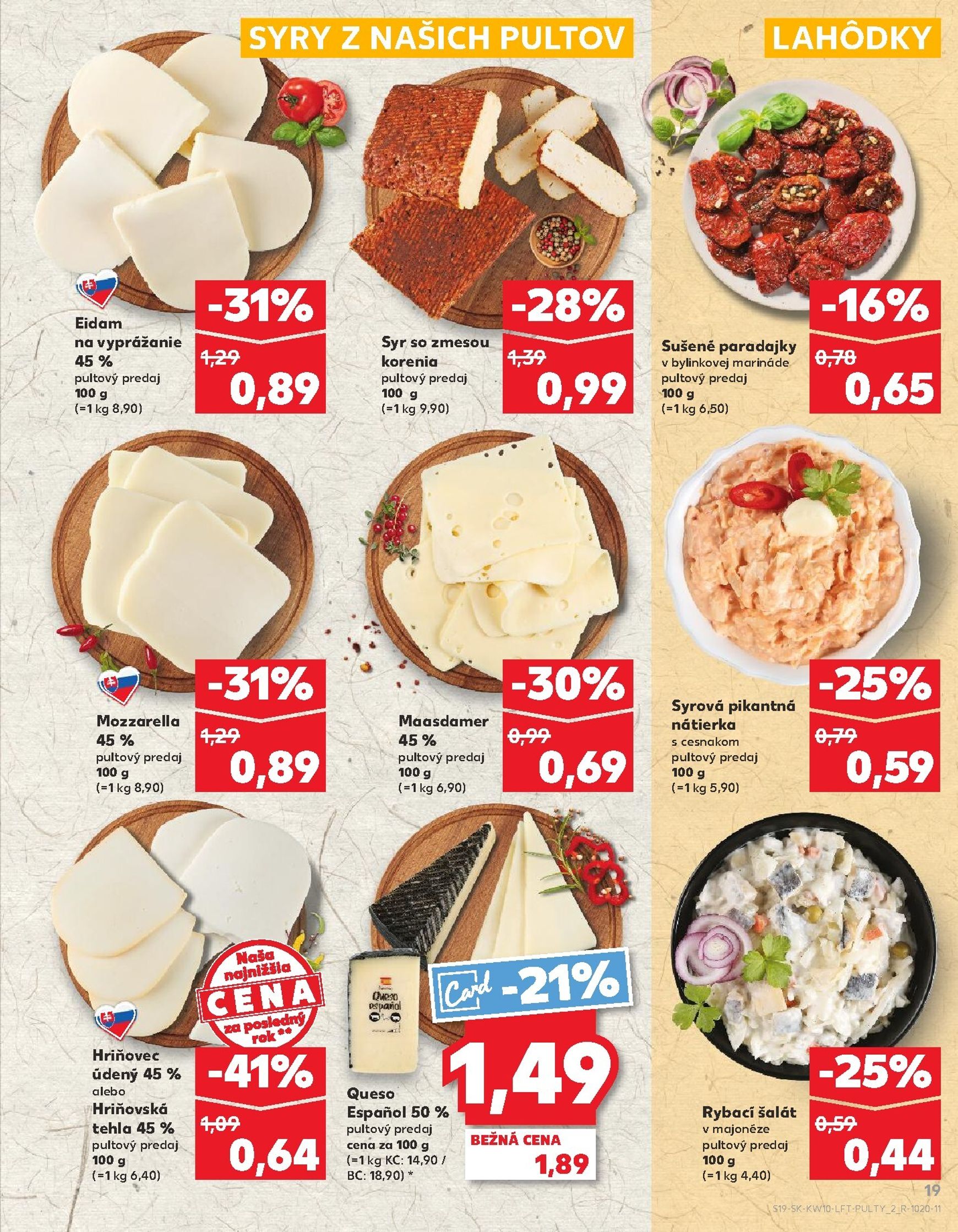 Page 19 of Aktuálny kaufland leták platný od štvrtka 05.03 do 11.03