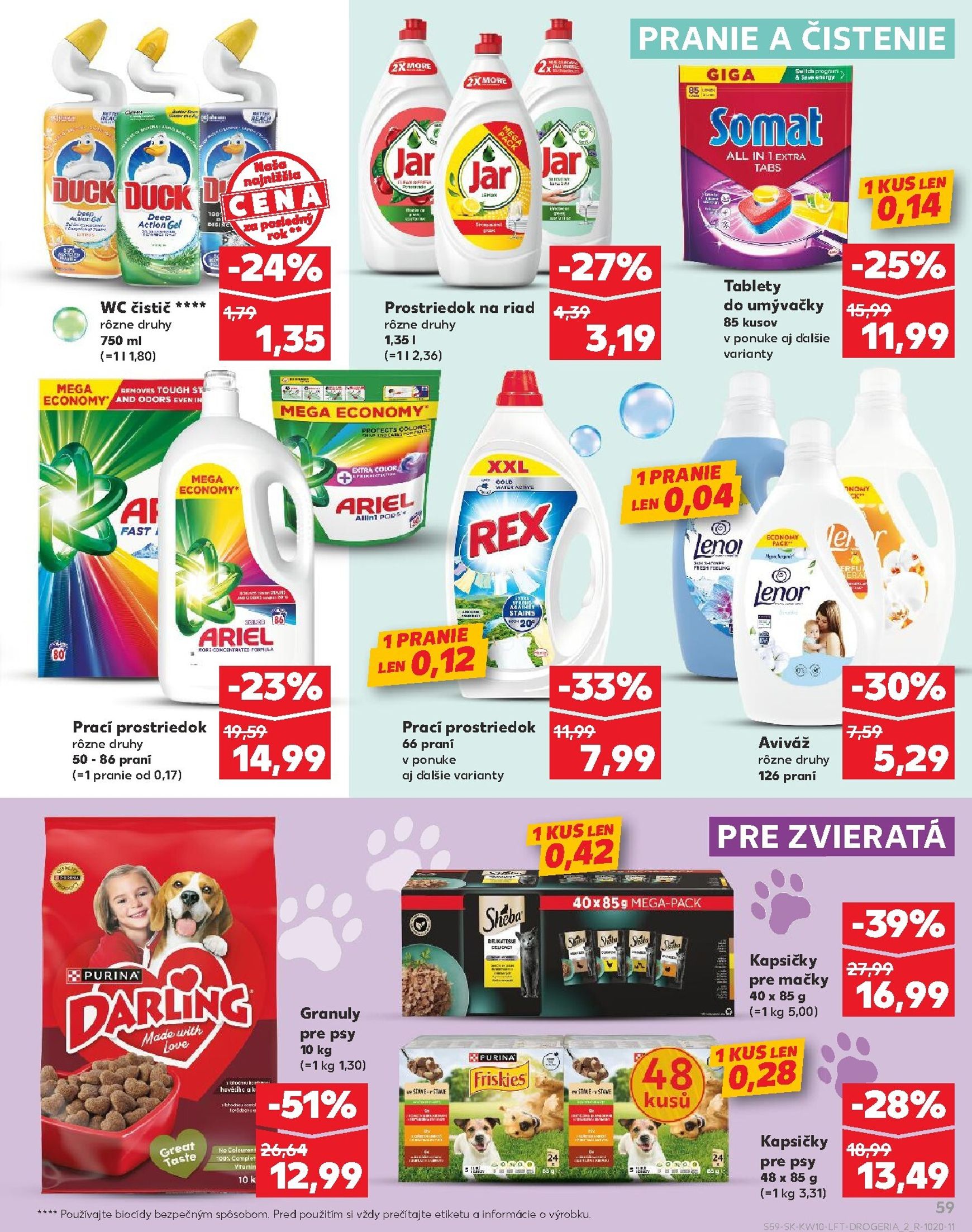 Page 59 of Aktuálny kaufland leták platný od štvrtka 05.03 do 11.03