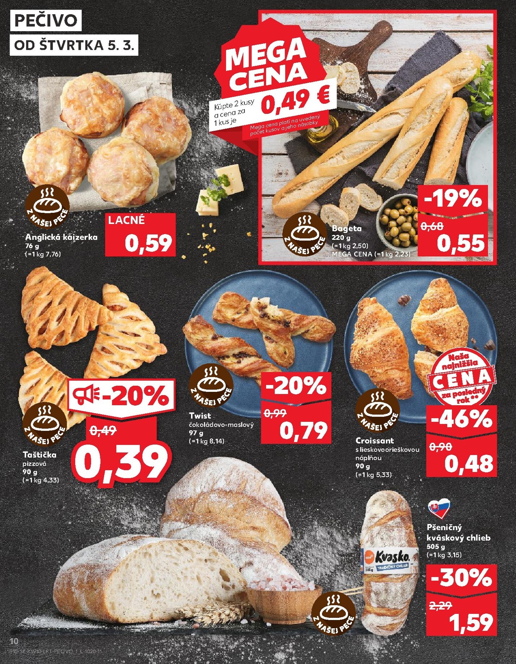 Page 10 of Aktuálny kaufland leták platný od štvrtka 05.03 do 11.03