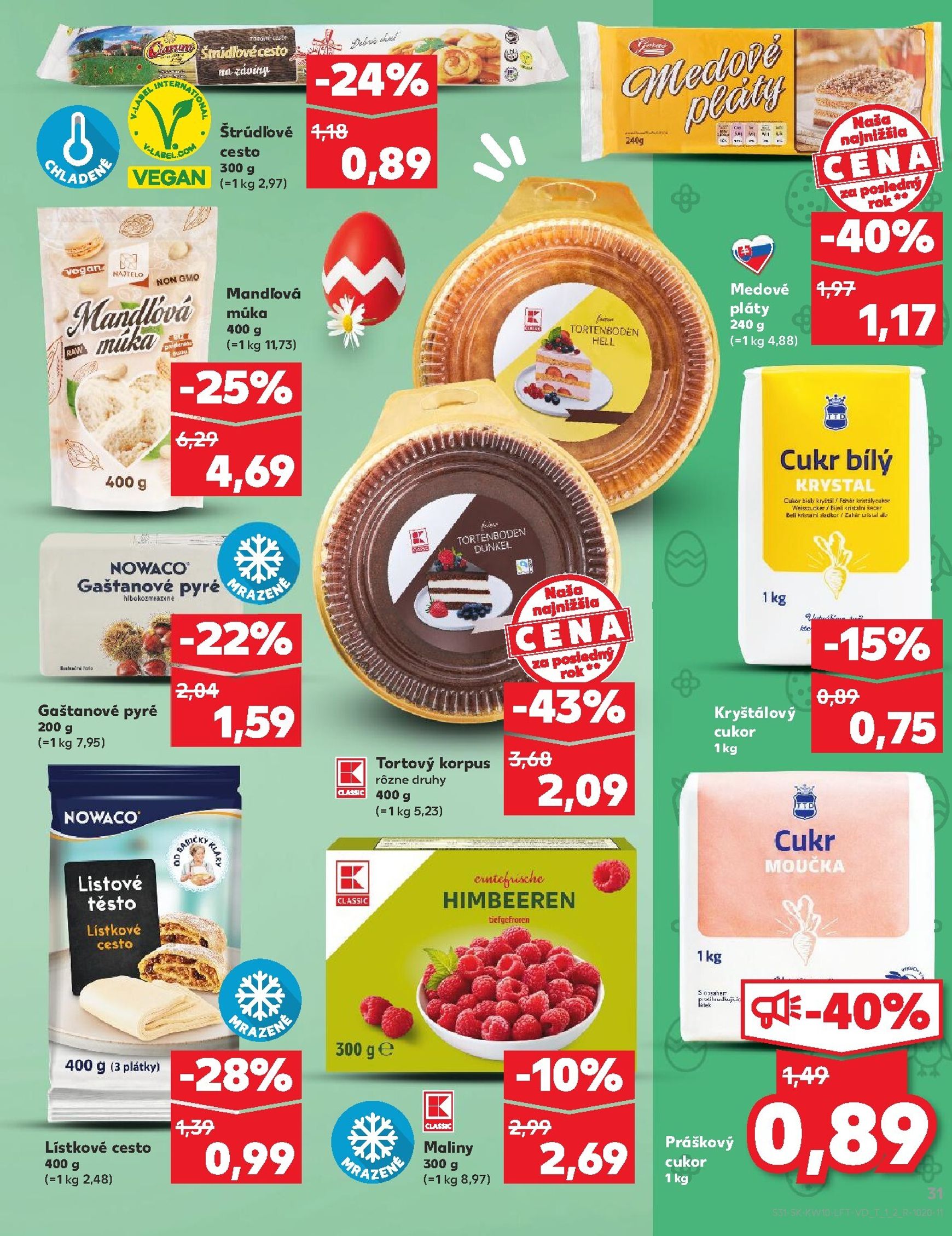 Page 31 of Aktuálny kaufland leták platný od štvrtka 05.03 do 11.03