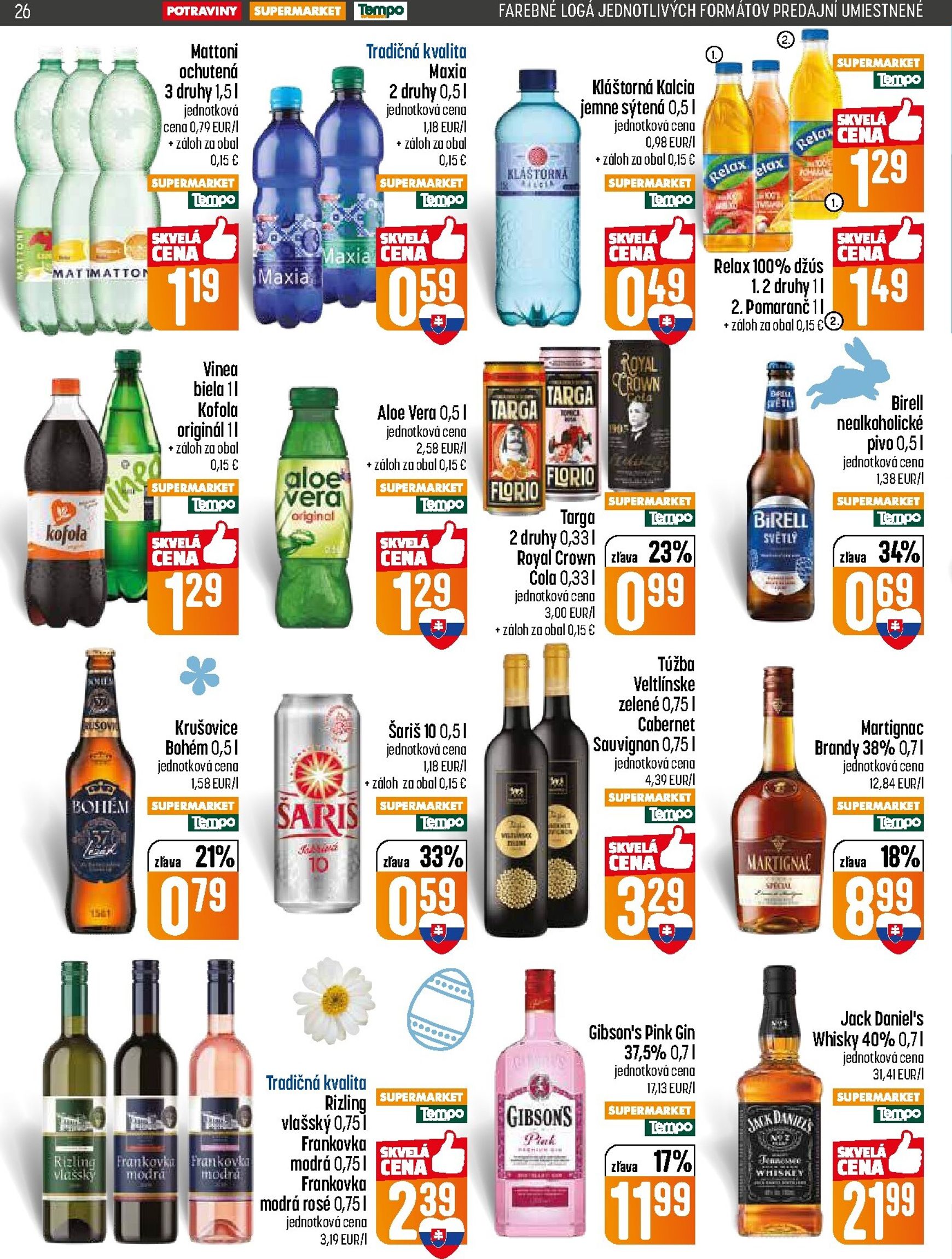 Page 26 of Aktuálny coop-jednota leták platný od štvrtka 05.03 do 11.03
