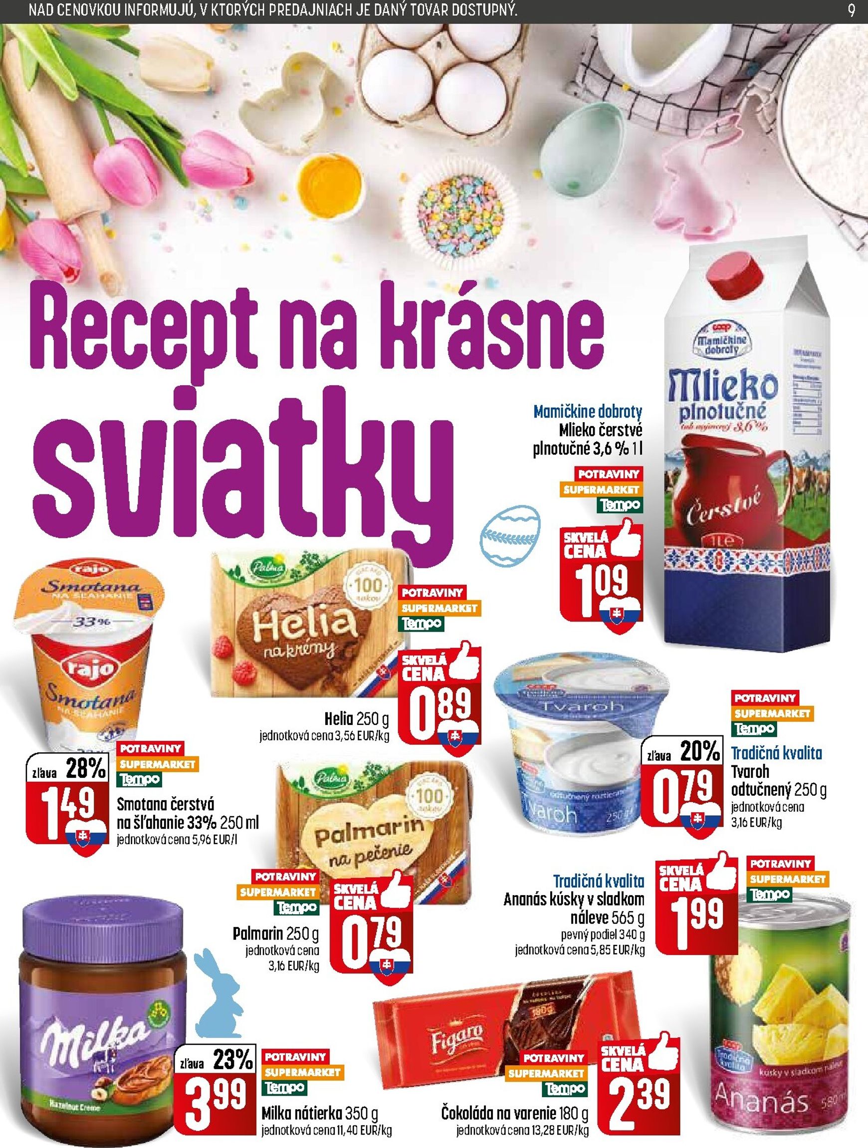Page 9 of Aktuálny coop-jednota leták platný od štvrtka 05.03 do 11.03